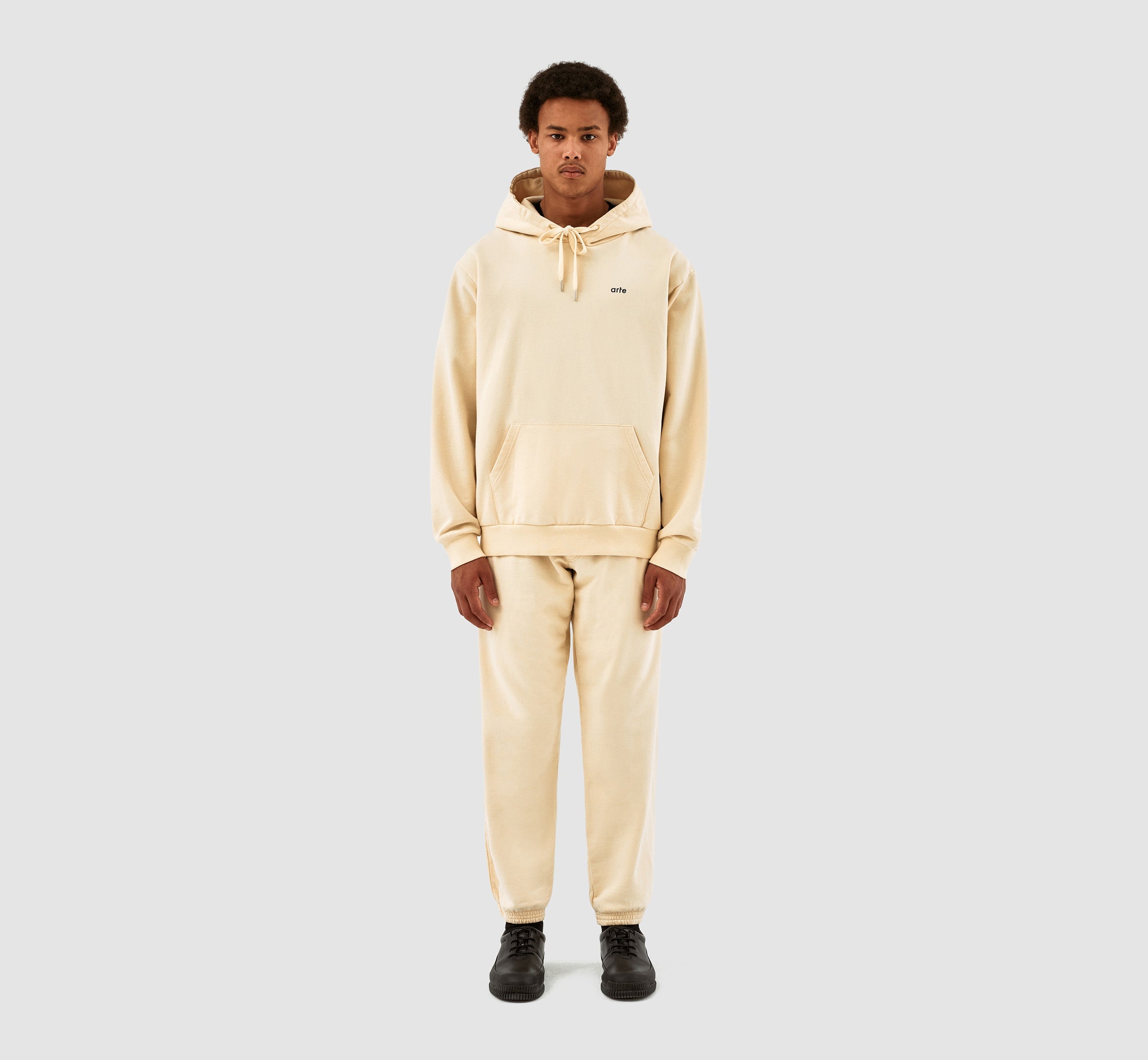 Sweat à capuche Harris - Crème