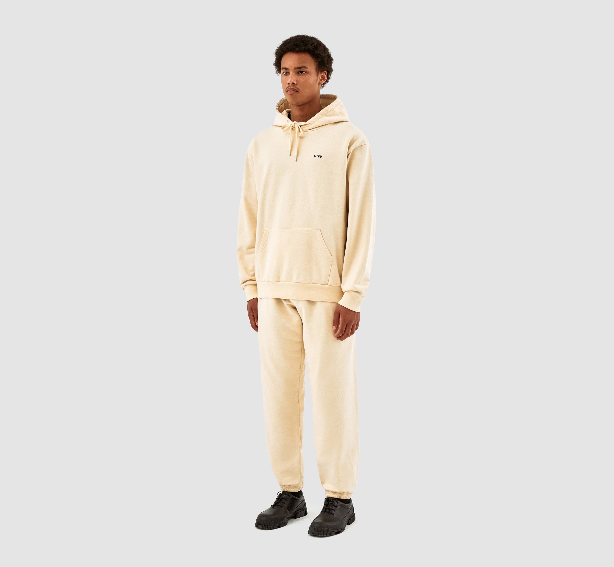 Sweat à capuche Harris - Crème
