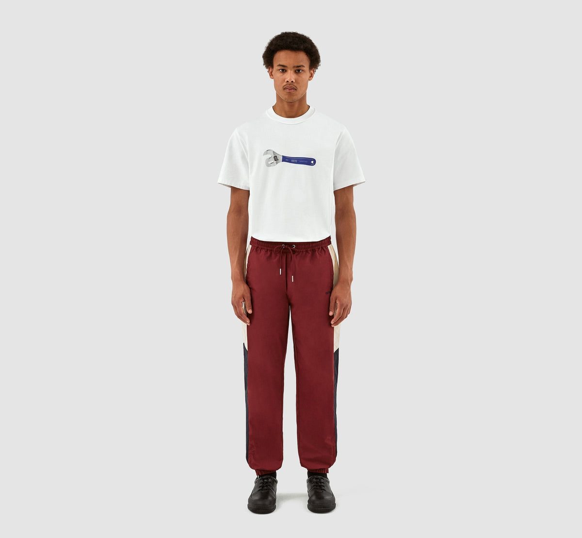 Pantalon Jordan Colorblock - Marine/Bordeaux