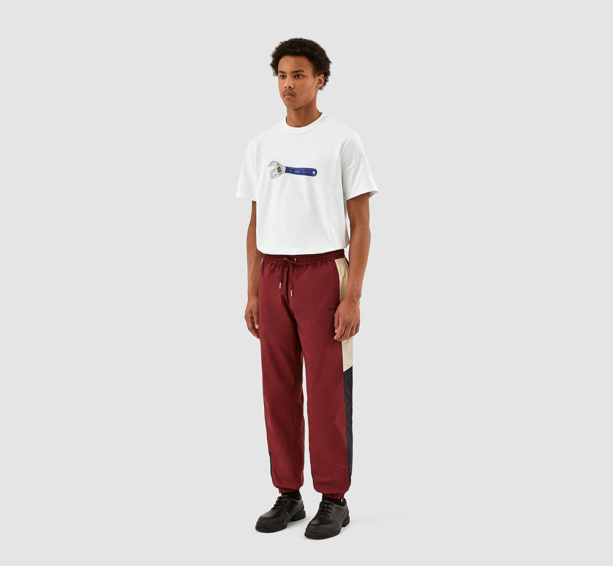 Pantalon Jordan Colorblock - Marine/Bordeaux
