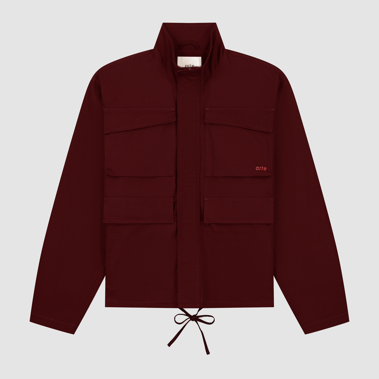 Veste Ripstop cirée - Bordeaux
