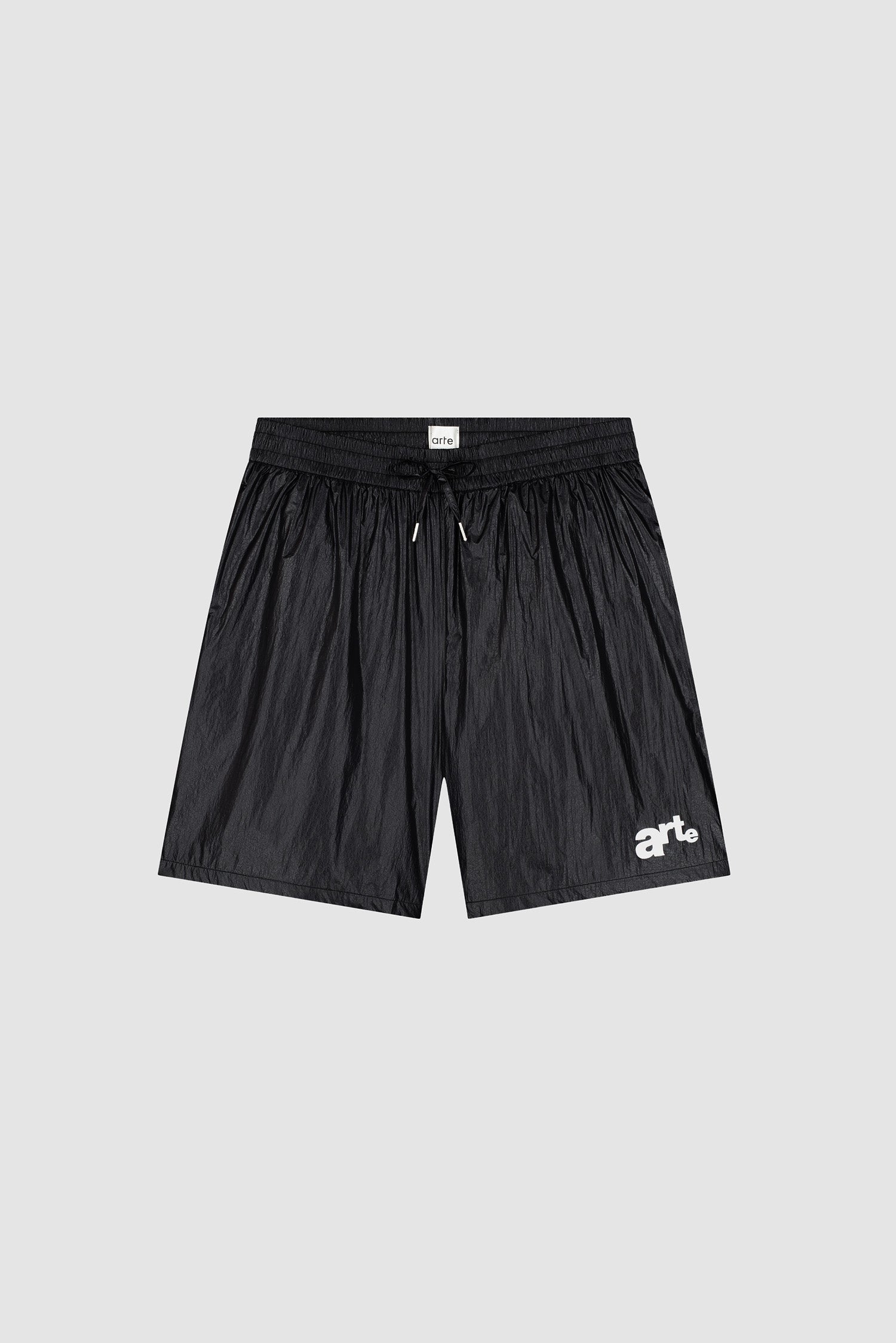 Short à grand logo - Noir