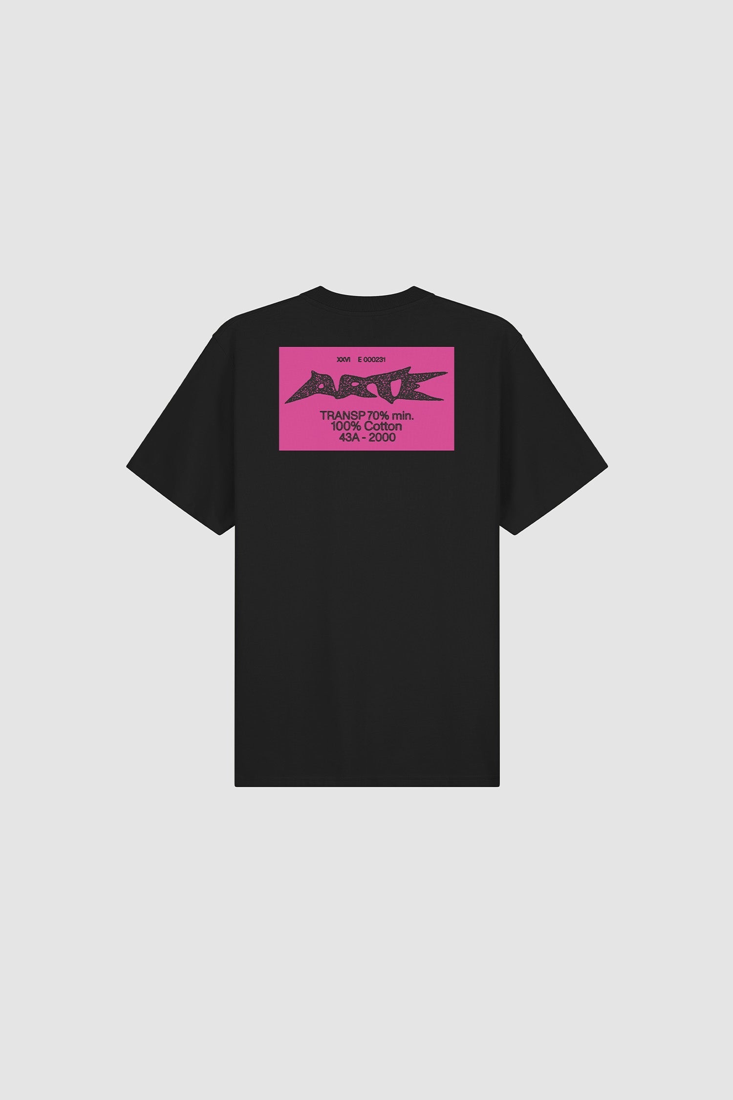 T-shirt « Composition » - Noir