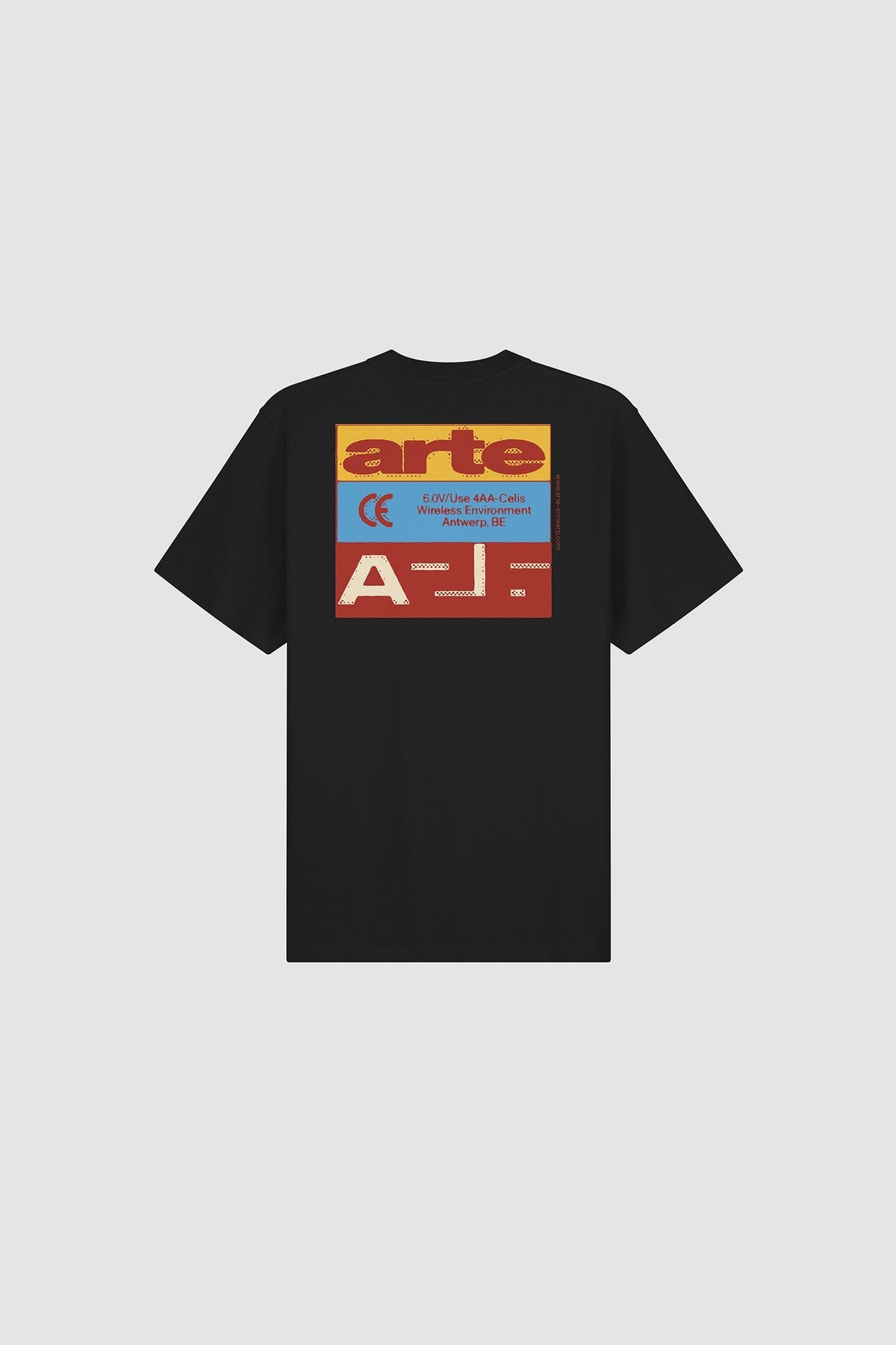 T-shirt « Tricolor Serial » - Noir