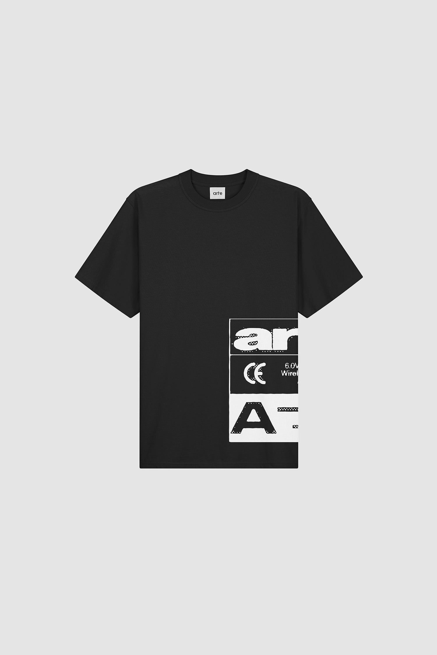 T-shirt « Side Serial » - Noir