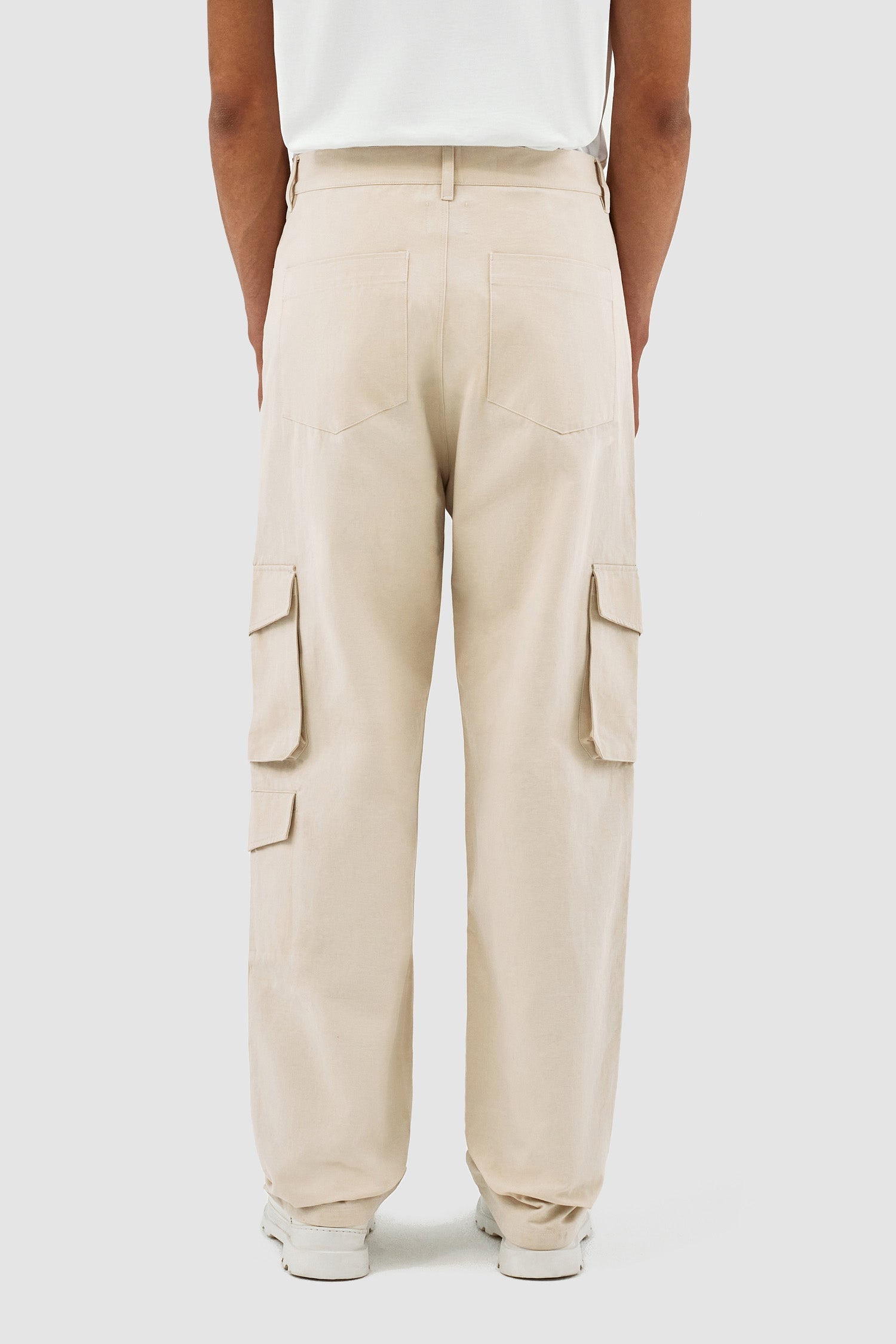 Pantalon à double poche Porter - Crème