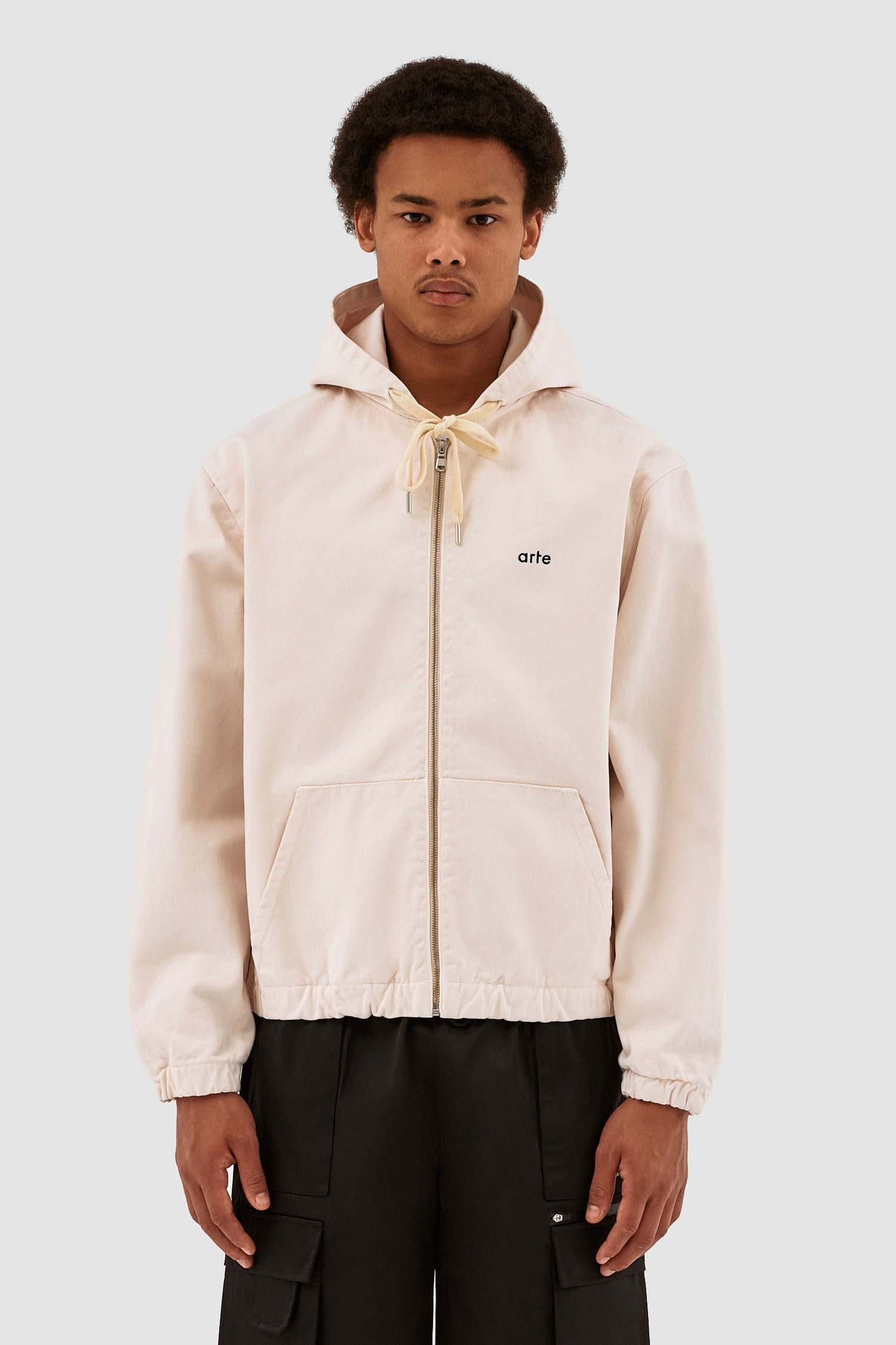 Veste à capuche Jonas - Crème