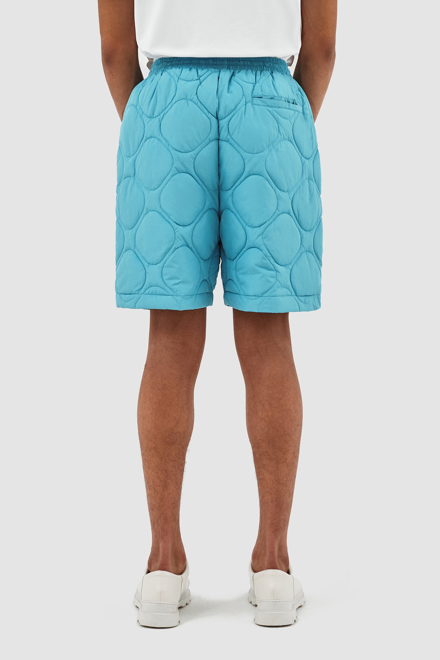 Short matelassé Steiner - Bleu clair