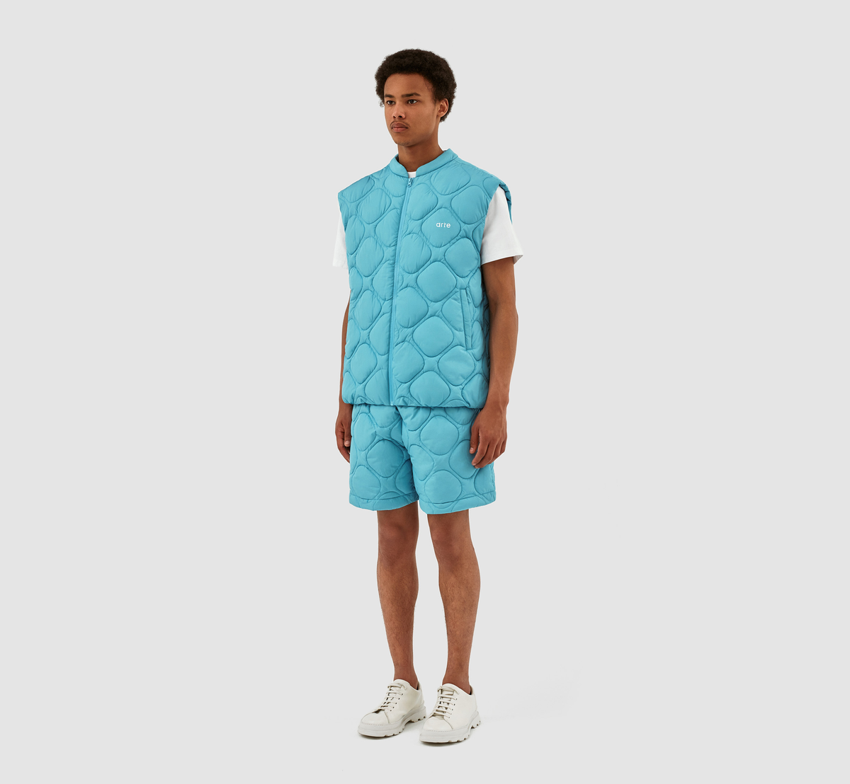 Gilet matelassé Vince - Bleu clair