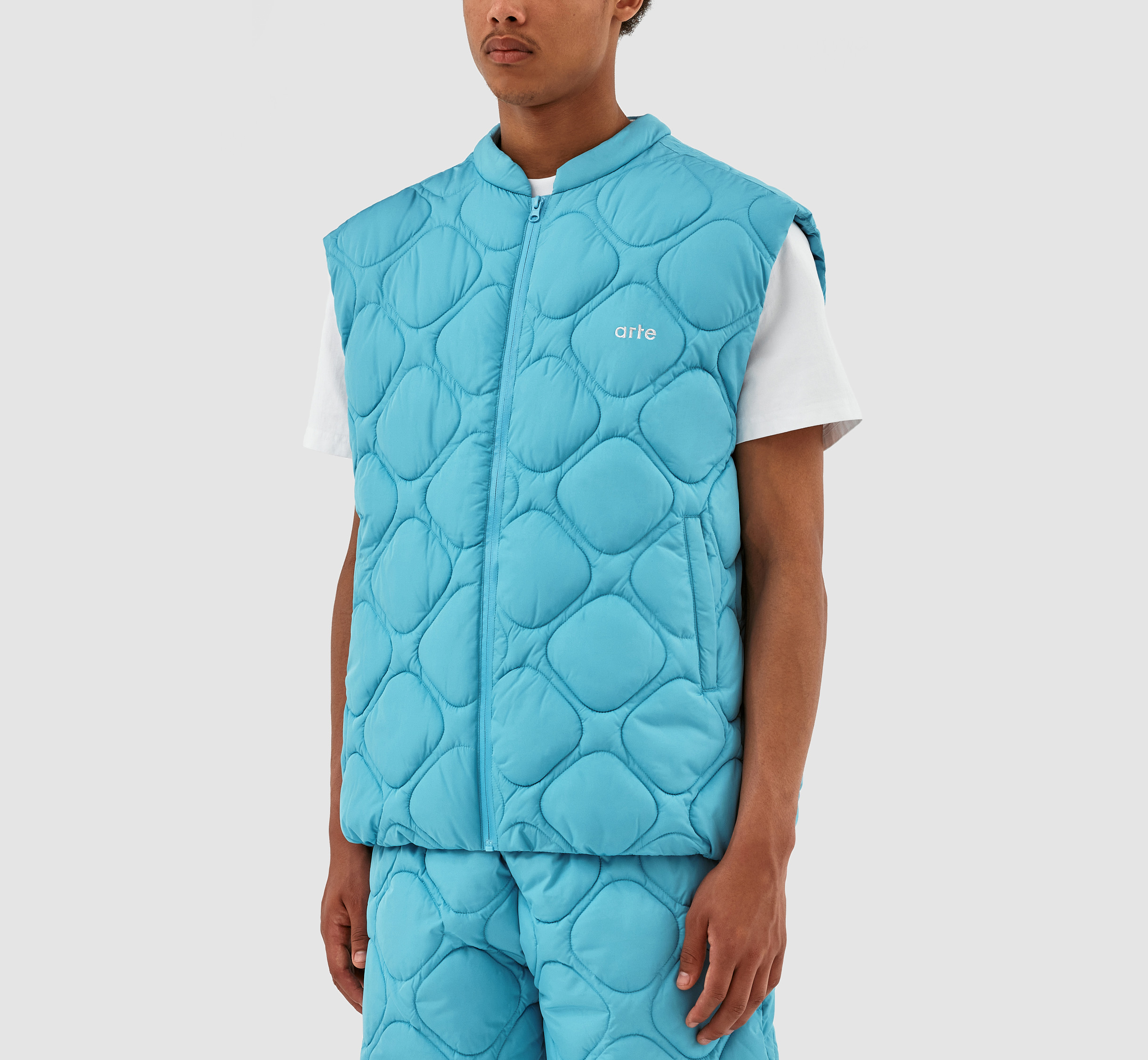 Gilet matelassé Vince - Bleu clair