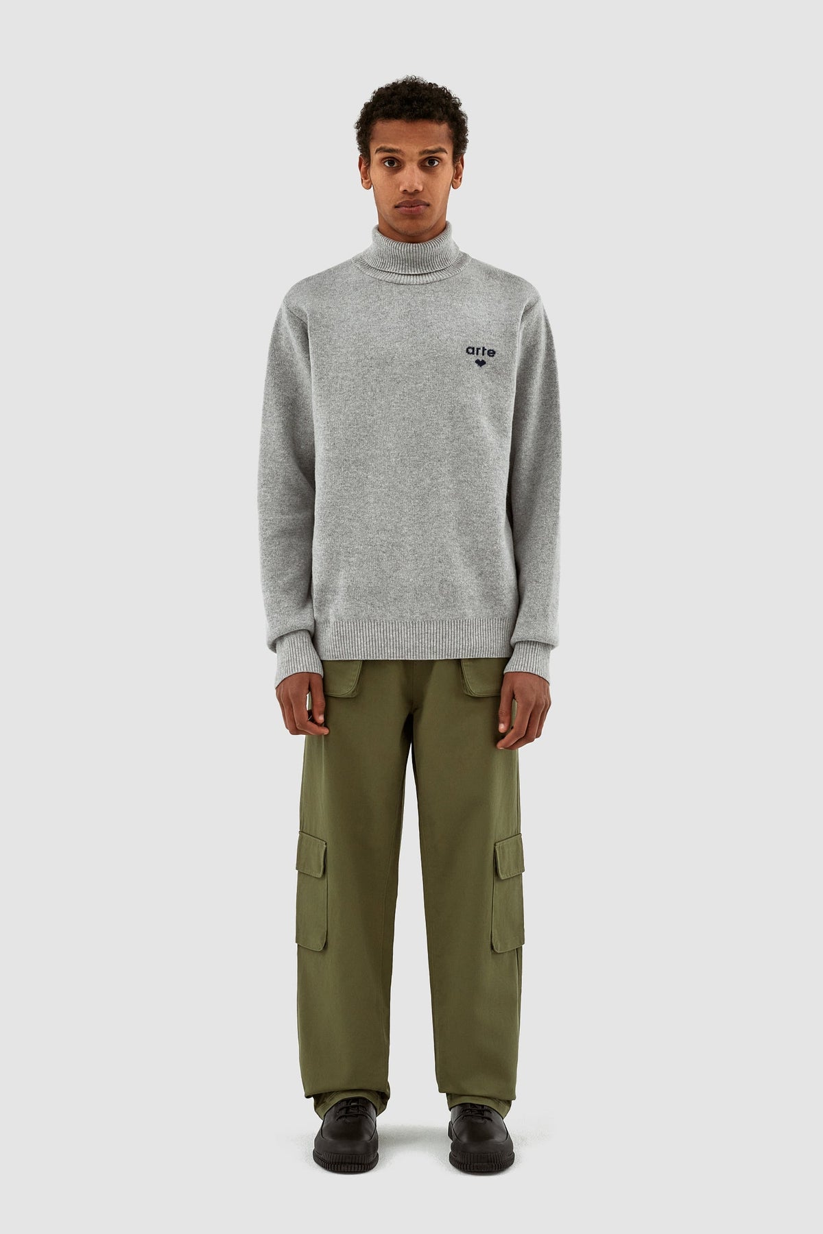Pull à logo Kole - Gris