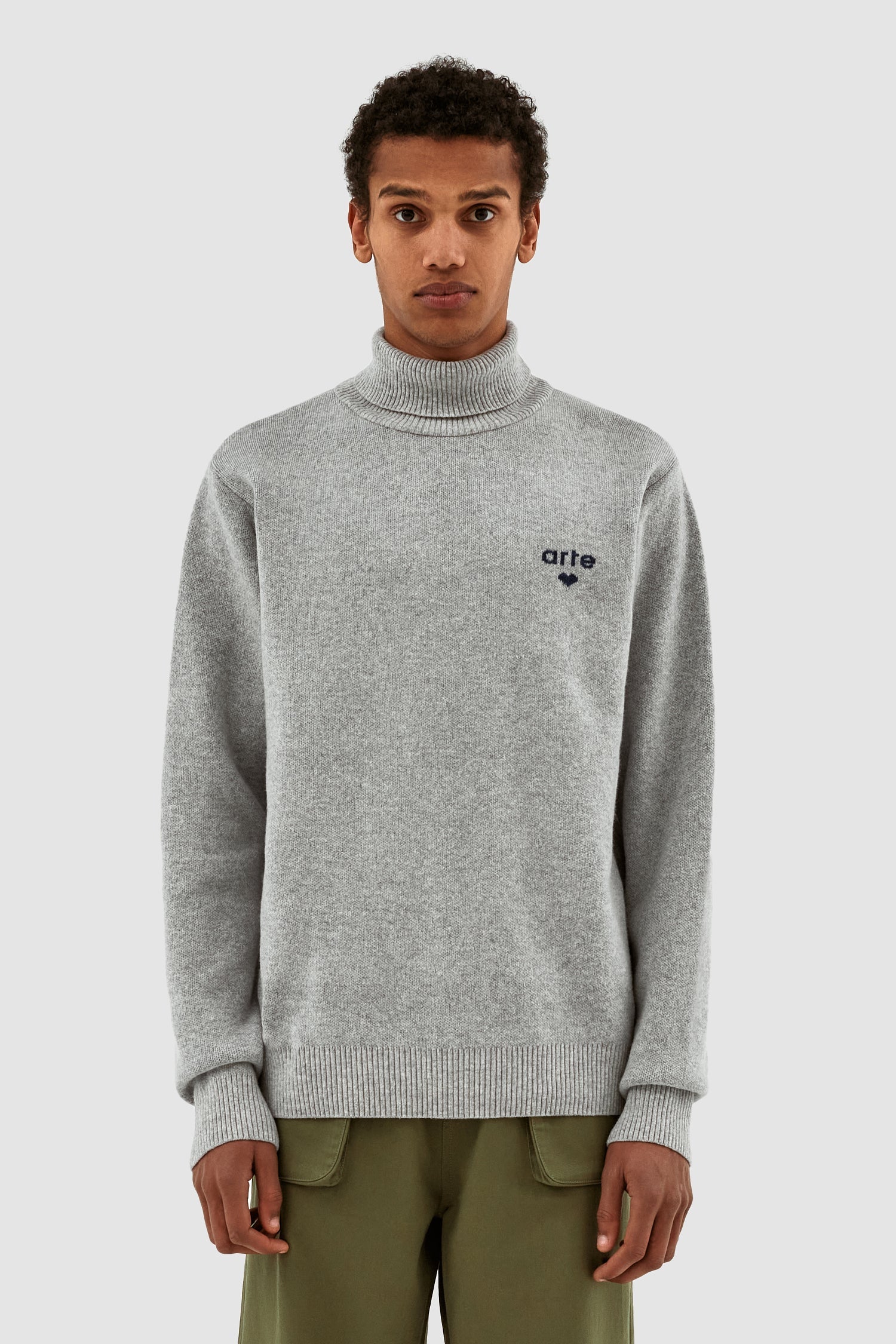 Pull à logo Kole - Gris