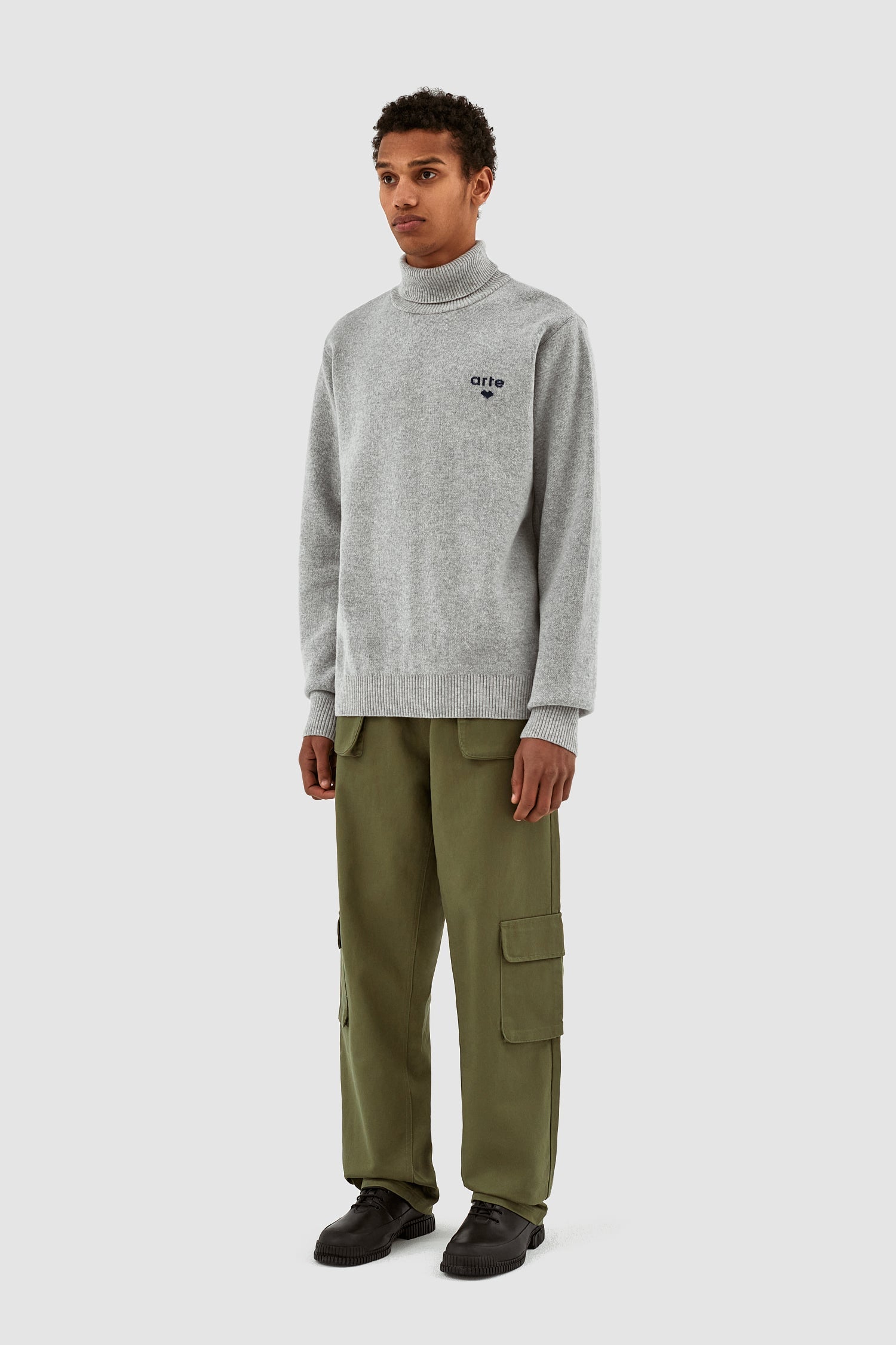 Pull à logo Kole - Gris