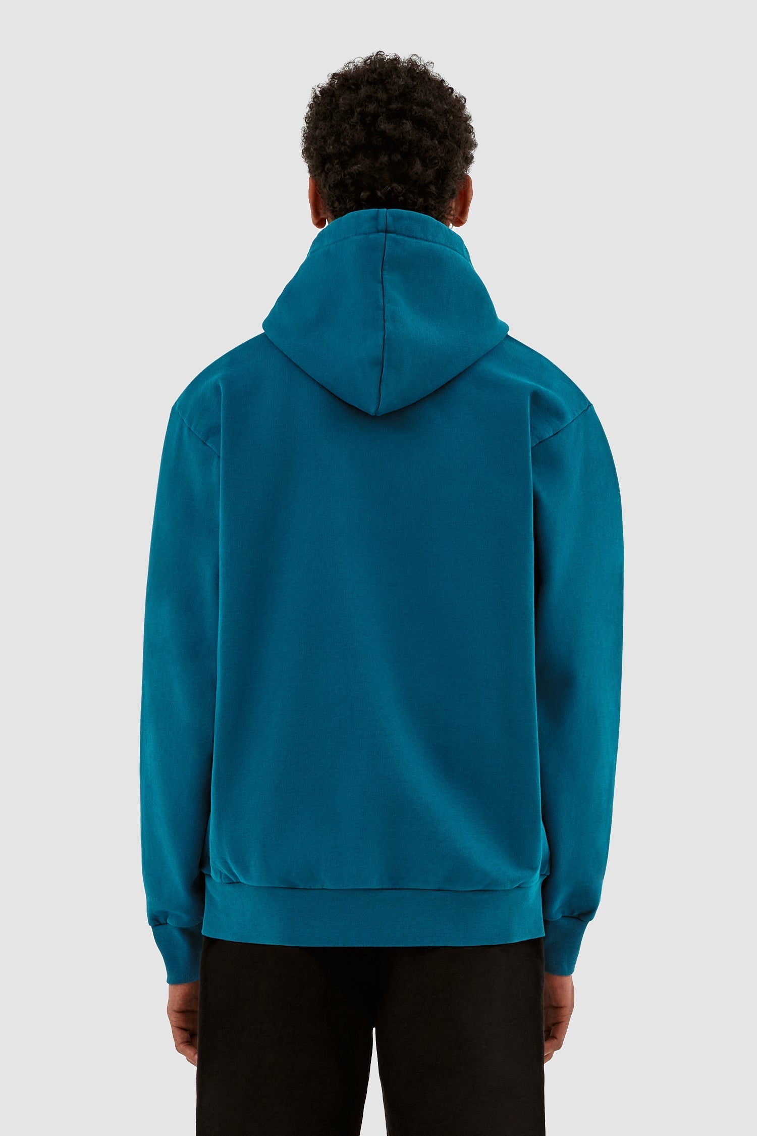 Sweat à capuche Harmon A Logo - Bleu lagon