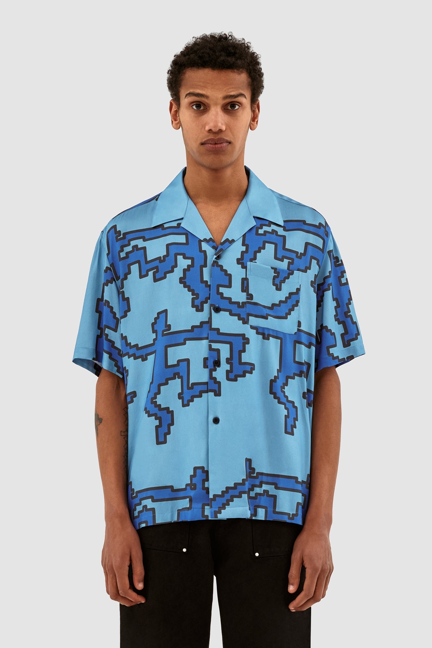 Chemise Scottie Dancers - Bleu clair