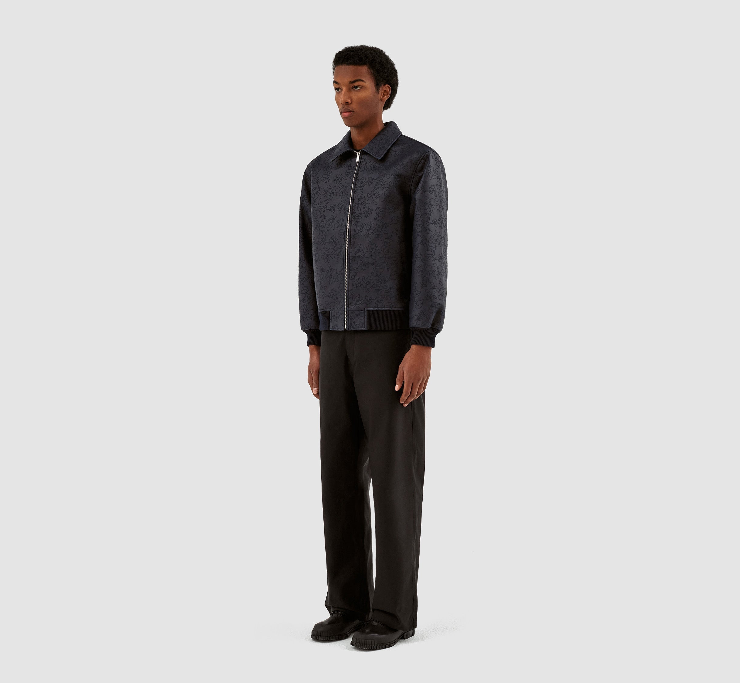 Veste brodée Jonah - Marine