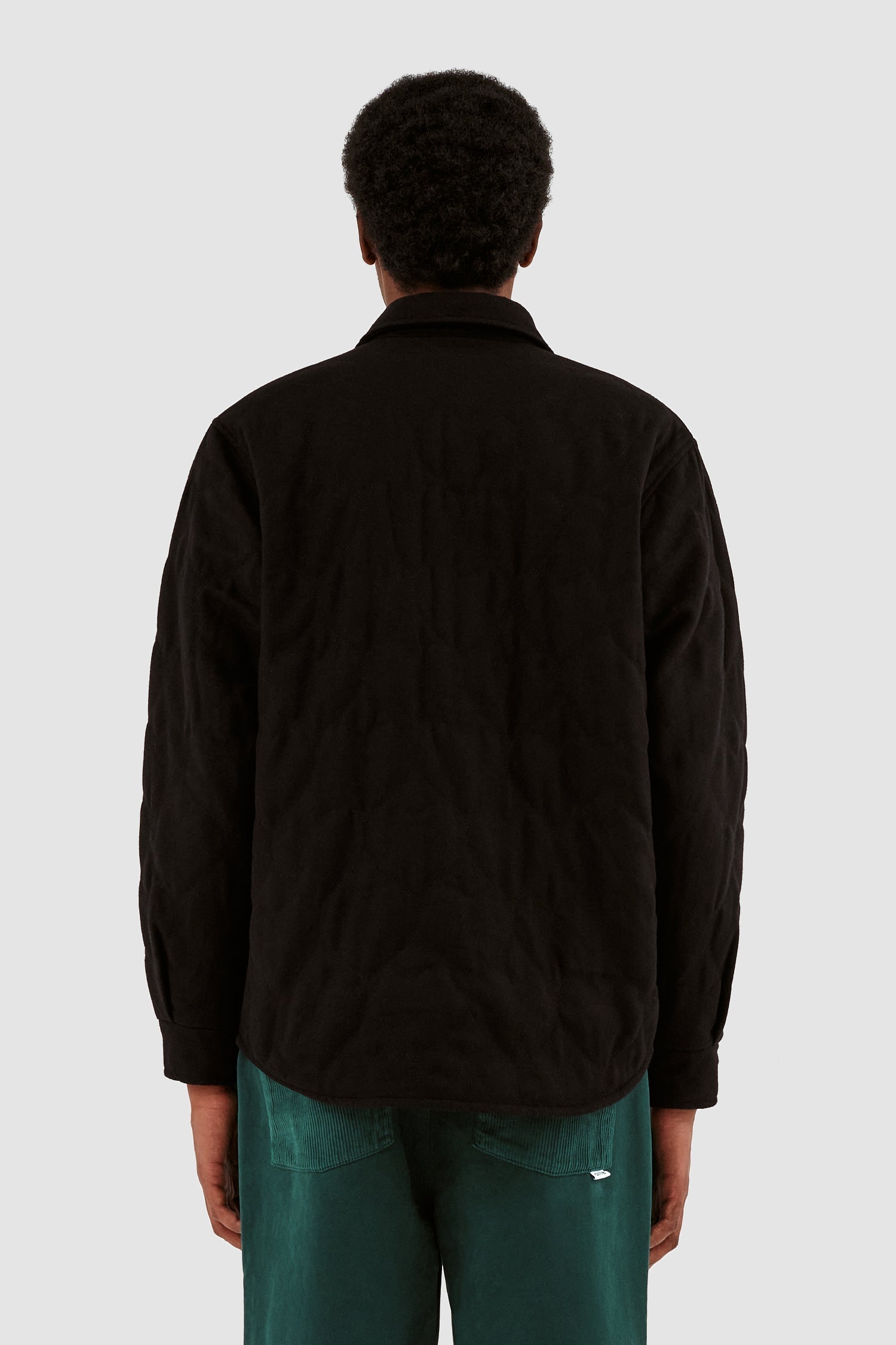 Chemise matelassée Stockton - Noir