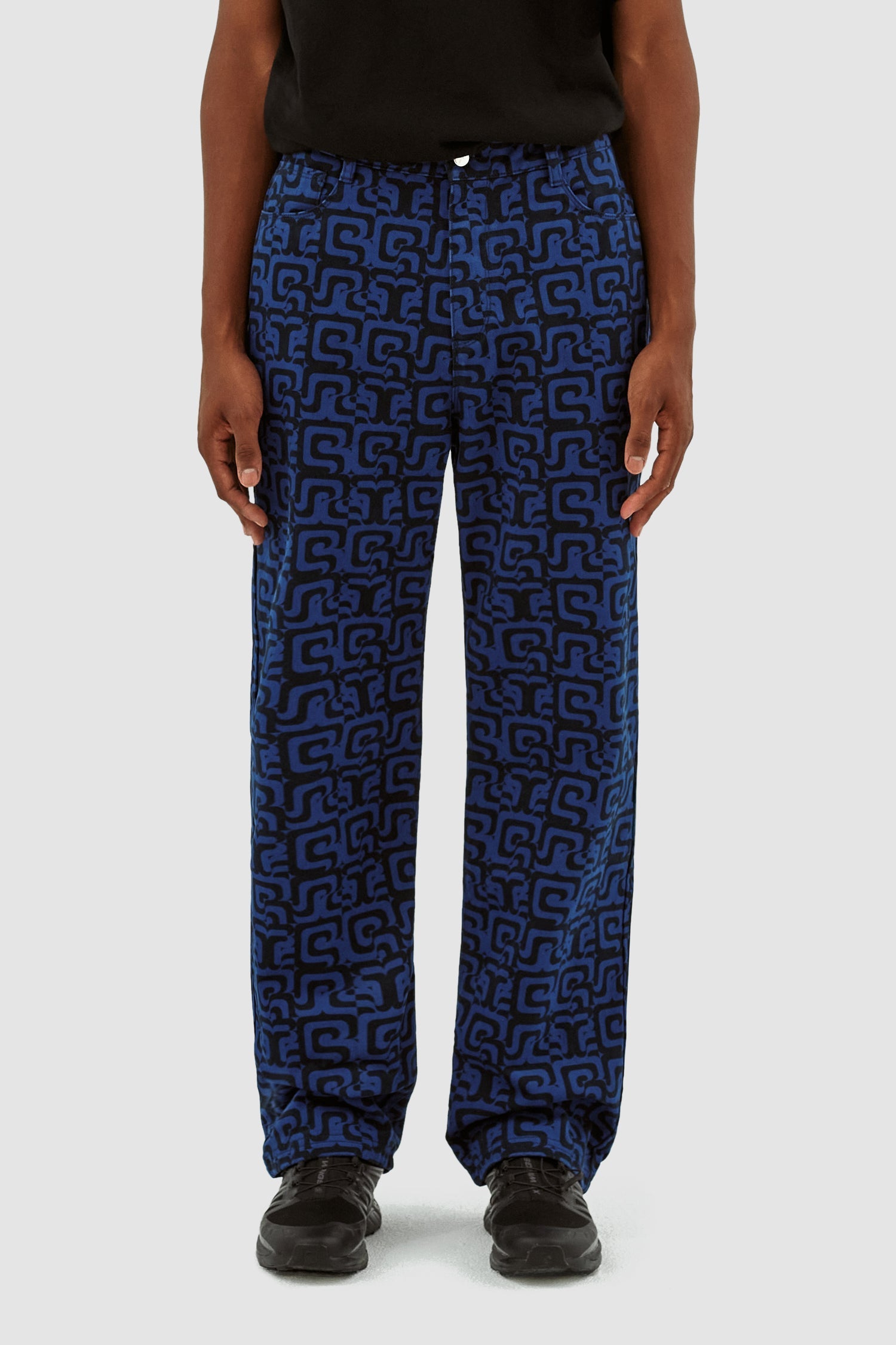 Pantalon Jonas Allover - Marine/Bleu