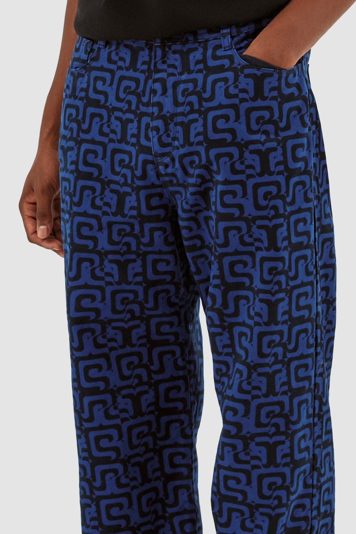 Pantalon Jonas Allover - Marine/Bleu