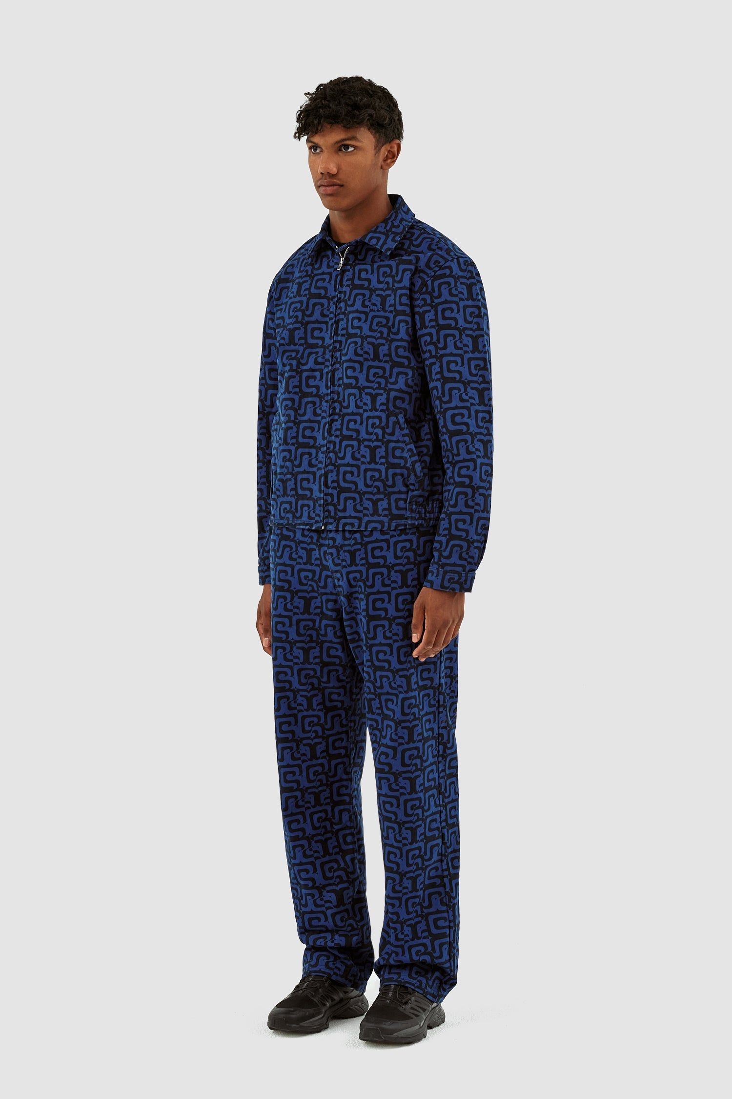 Veste Jones Allover - Marine/Bleu