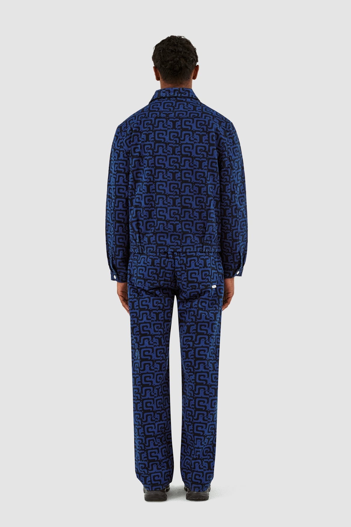 Veste Jones Allover - Marine/Bleu
