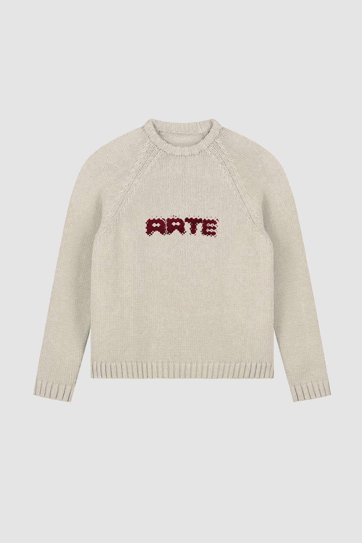 Tricot frontal Pixel - Crème
