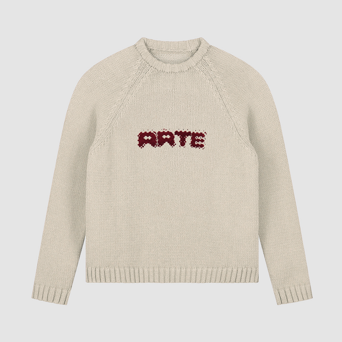 Tricot frontal Pixel - Crème