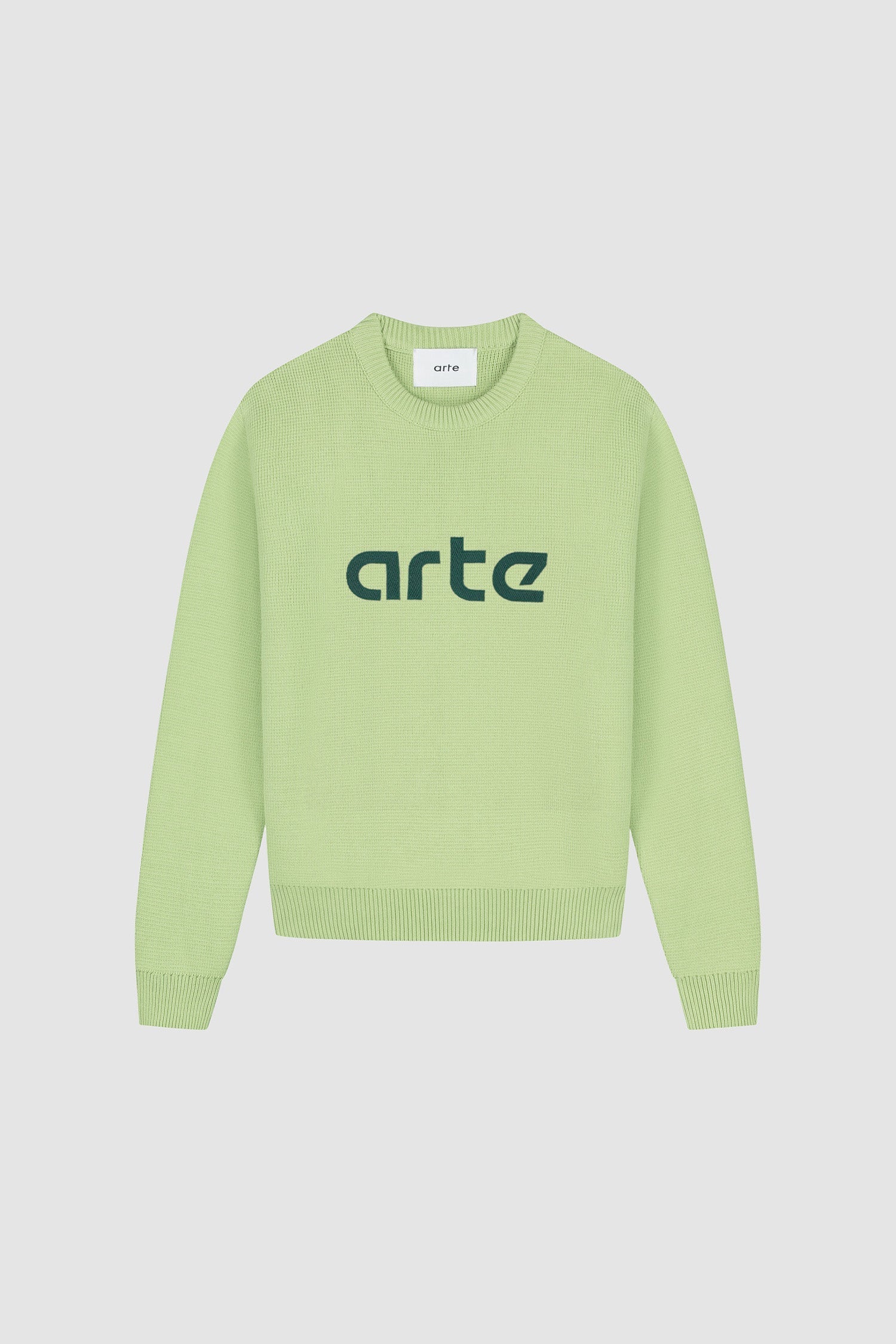Pull à logo Kris - Vert clair