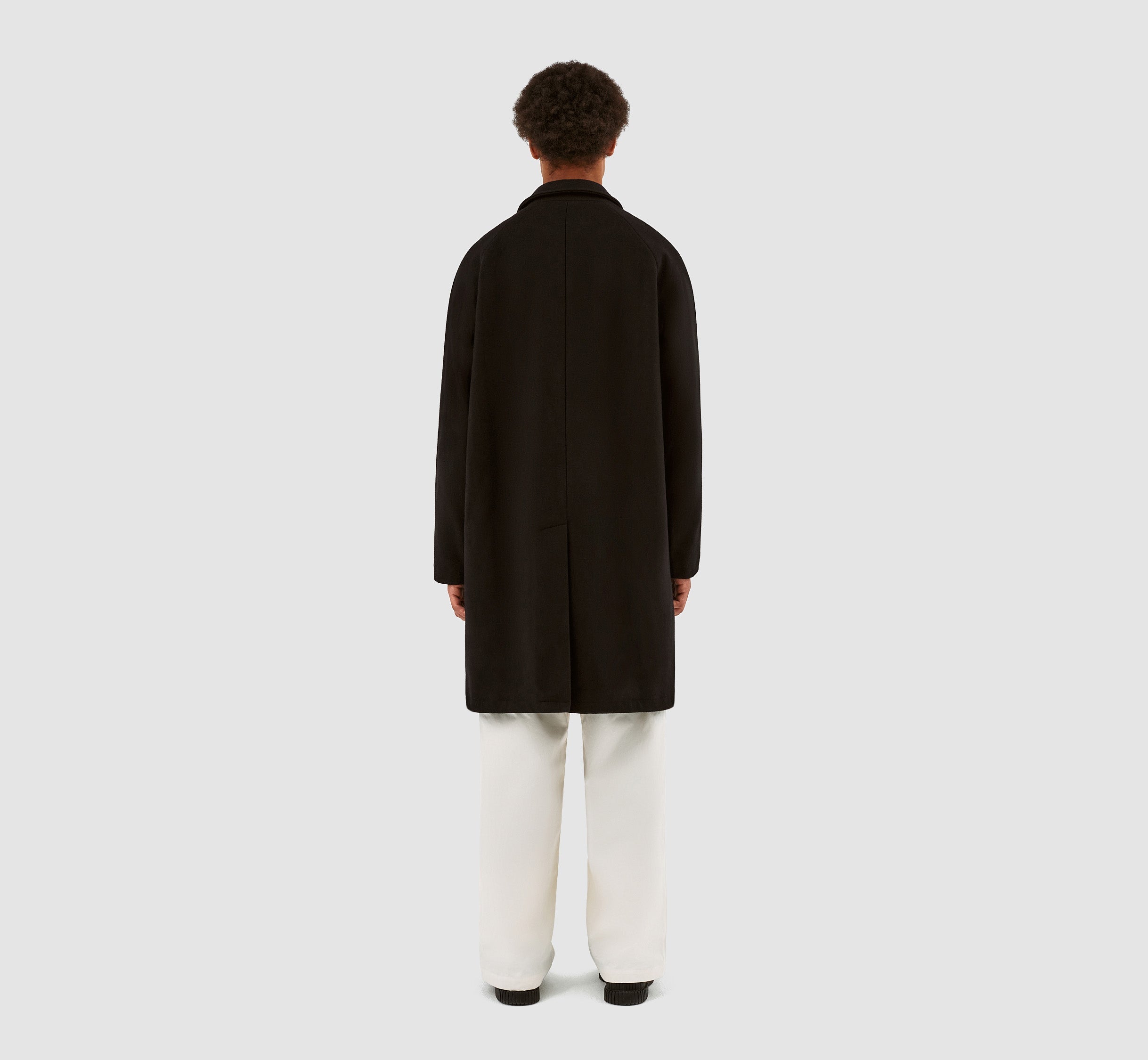 Manteau en laine Jesse - Noir