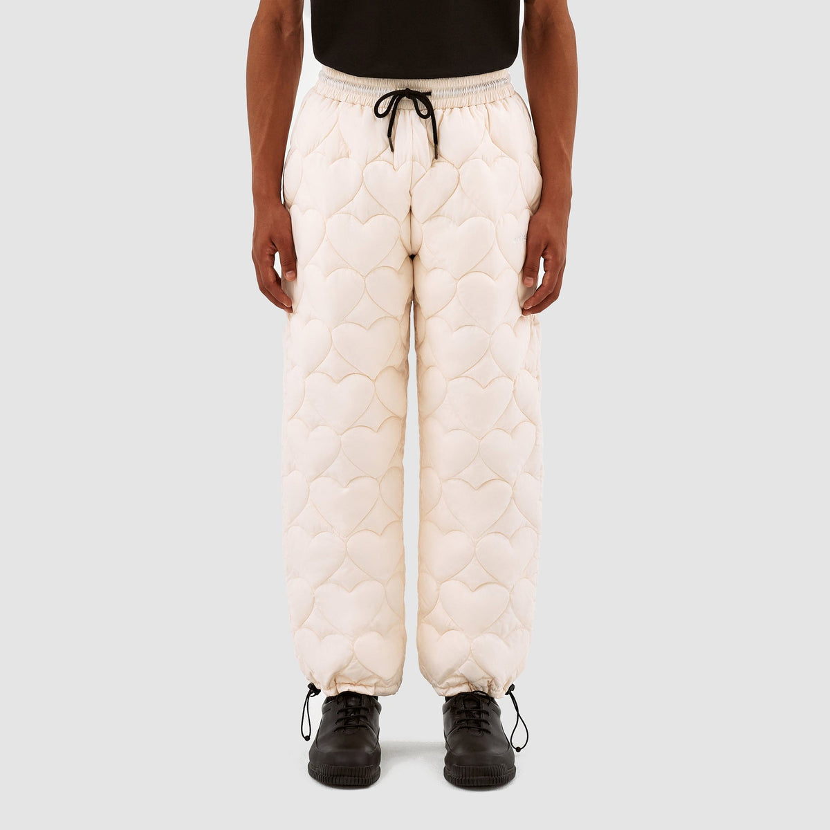 Pantalon en molleton Paolo Heart - Crème