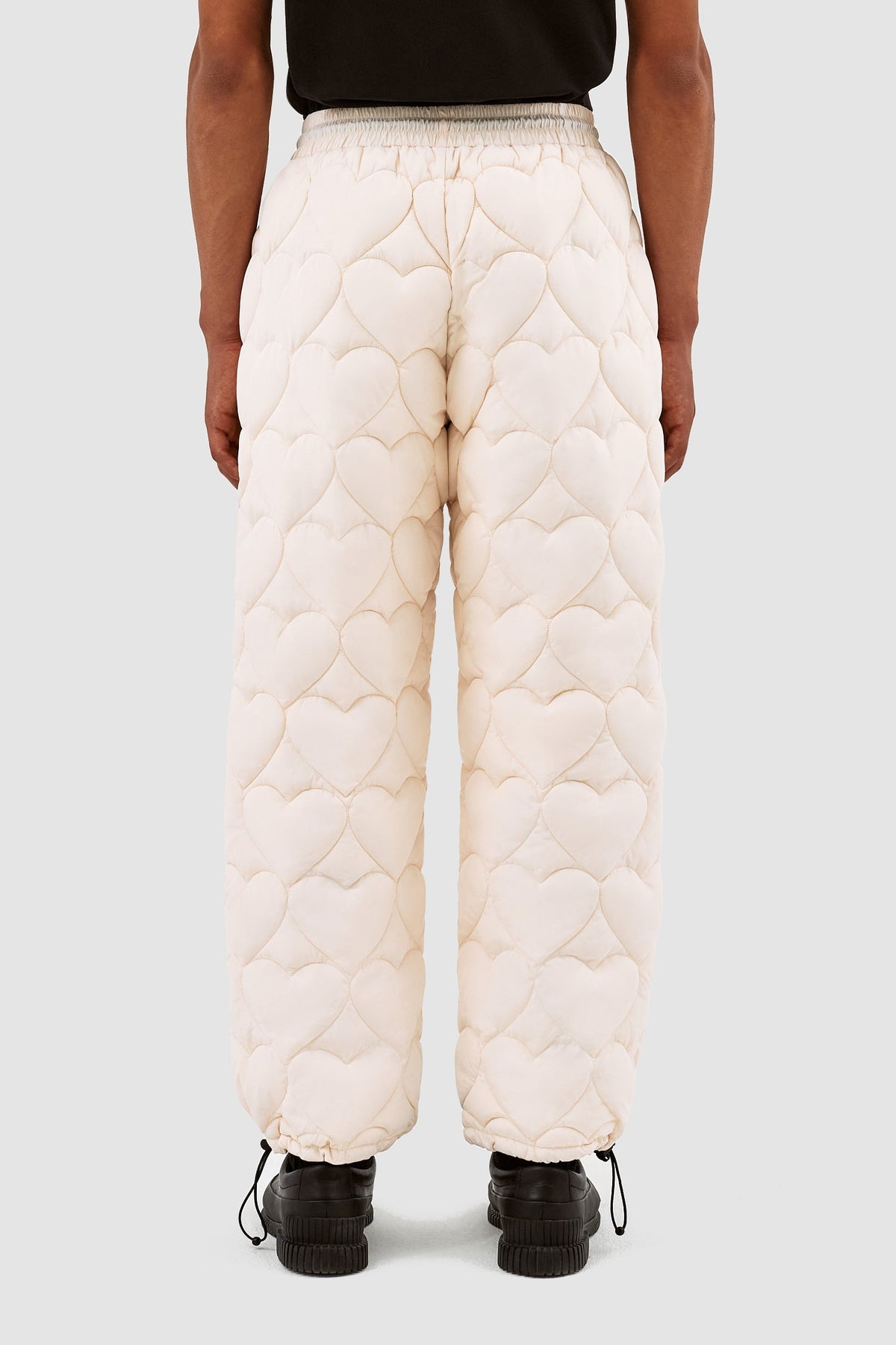 Pantalon en molleton Paolo Heart - Crème