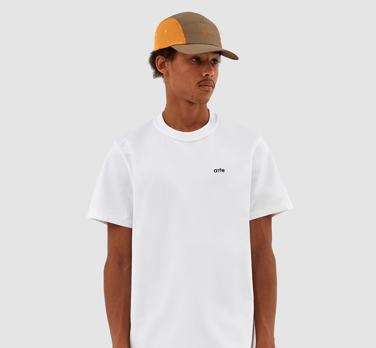 Casquette Clover Colorblock - Orange/Gris