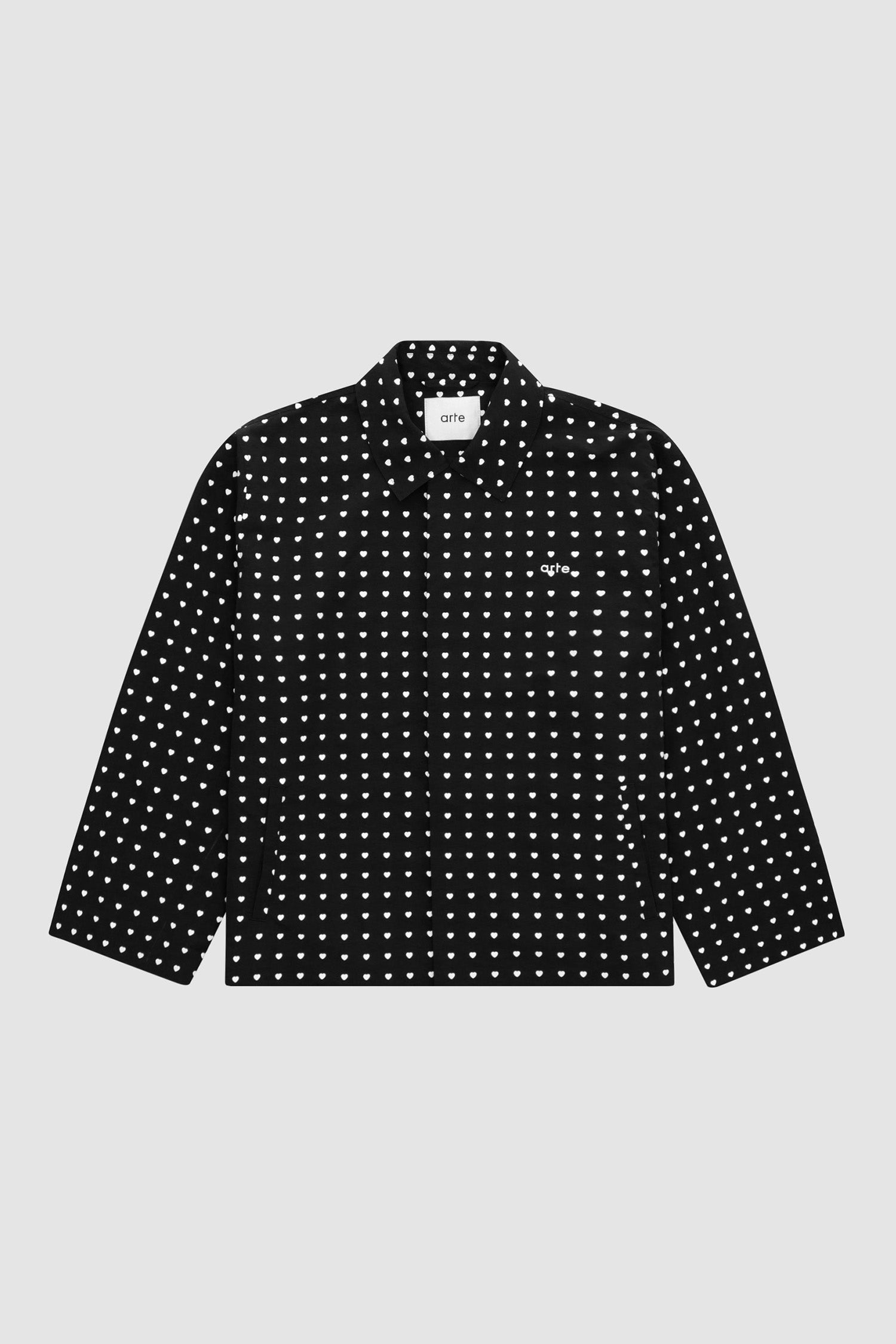 Veste Jules Heart - Noir/Blanc