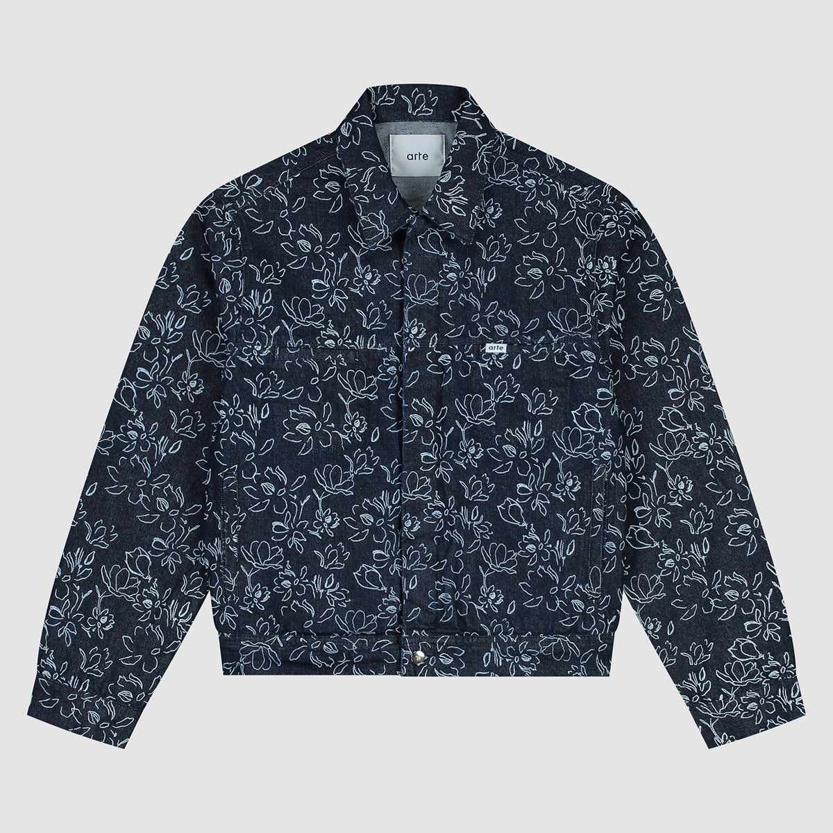 Veste Jones Flowers - Marine