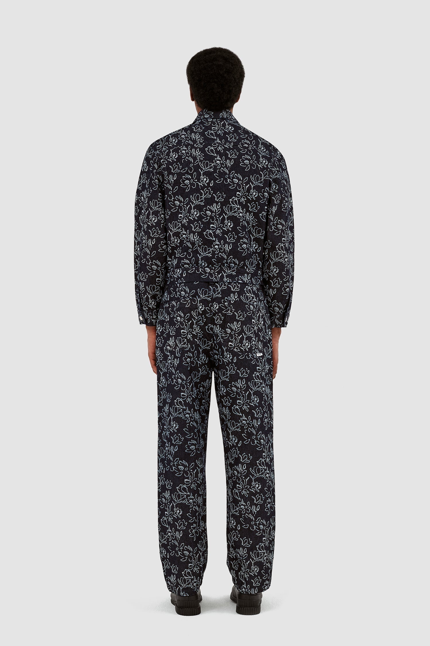 Veste Jones Flowers - Marine