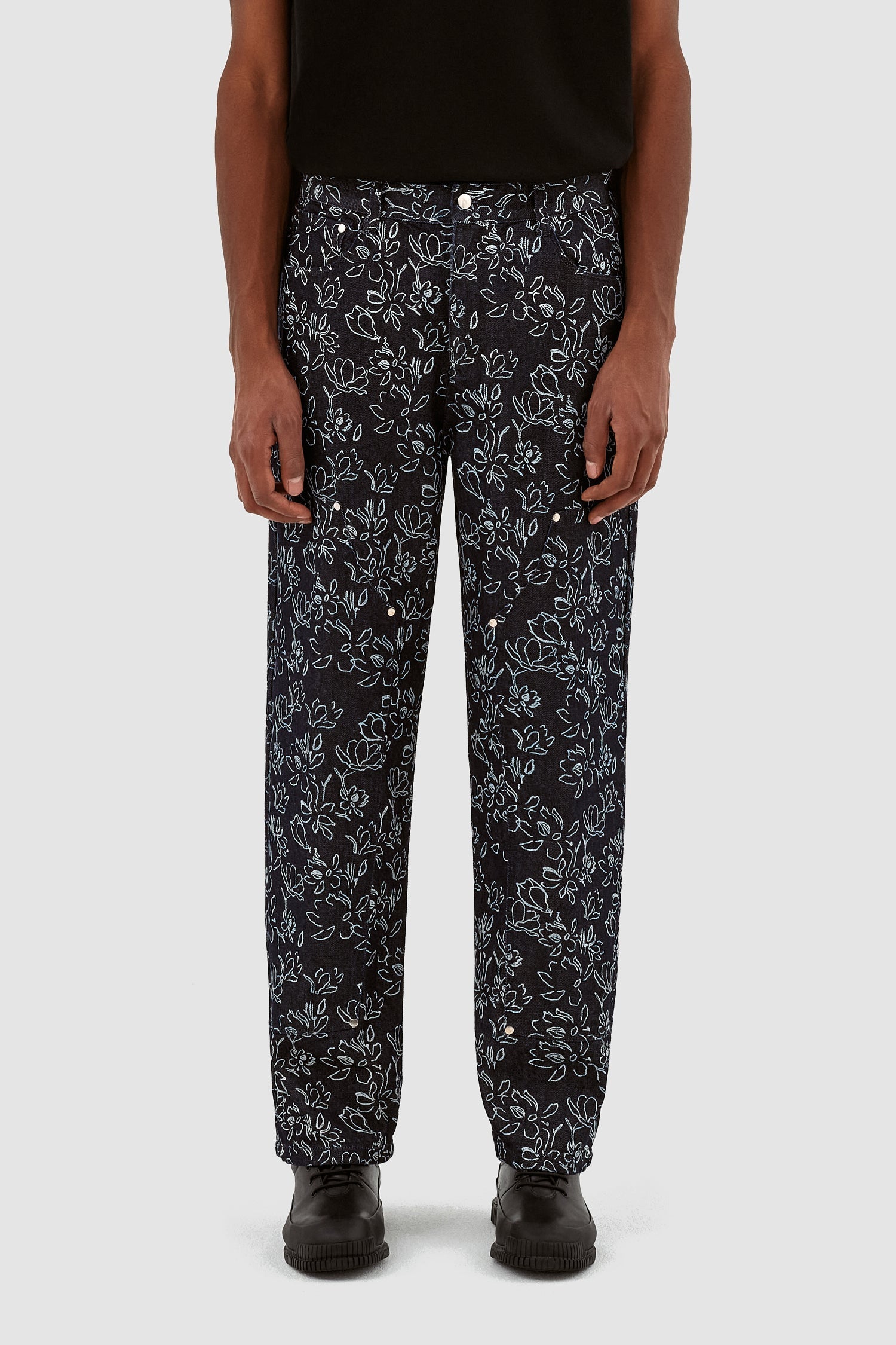 Pantalon Jonas Flowers - Marine
