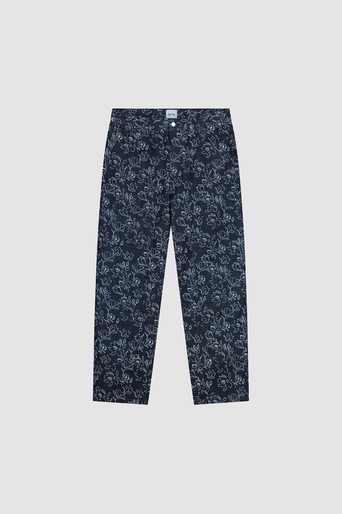 Pantalon Jonas Flowers - Marine
