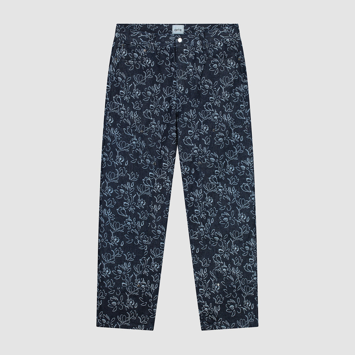 Pantalon Jonas Flowers - Marine
