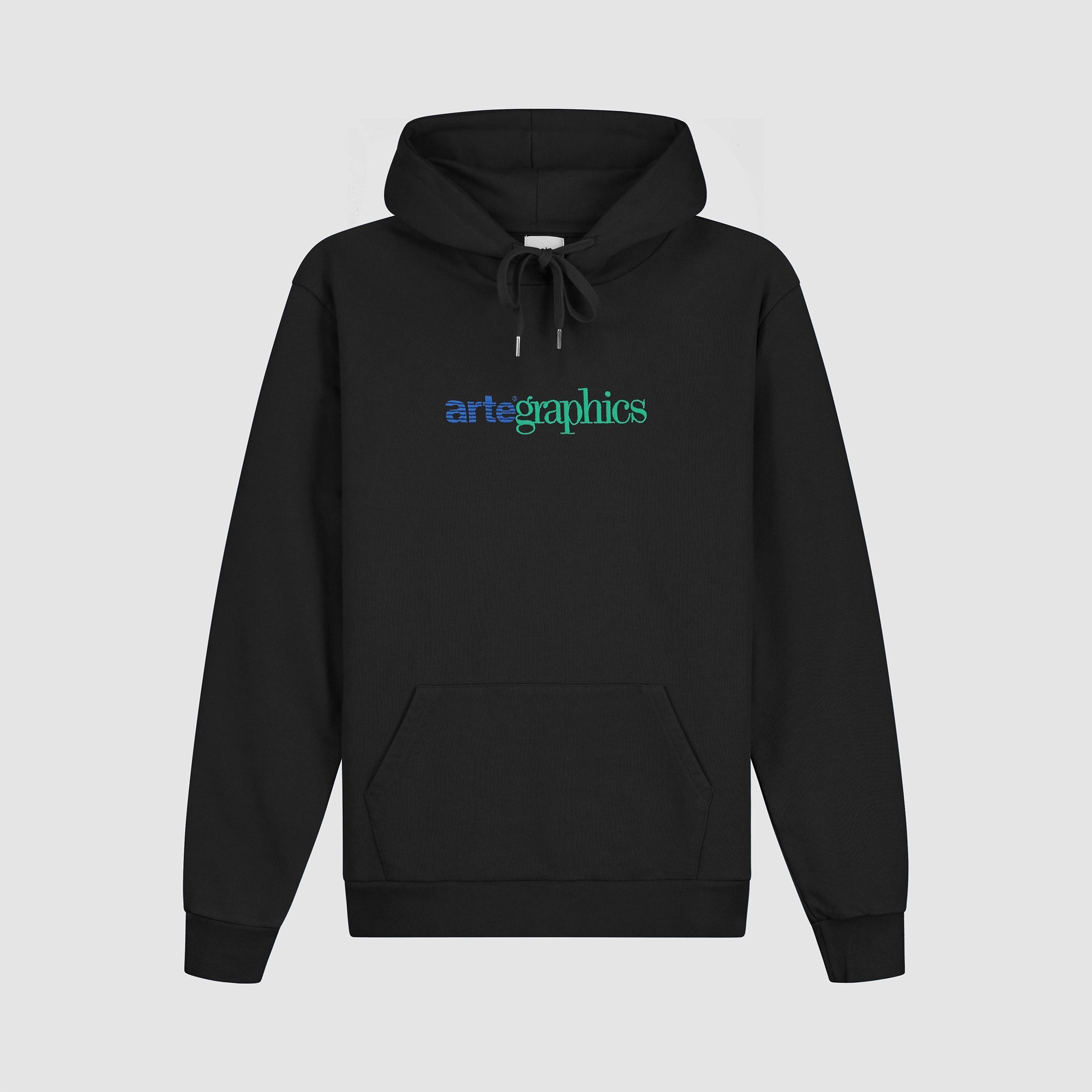 Sweat à capuche graphique Harmon - Noir