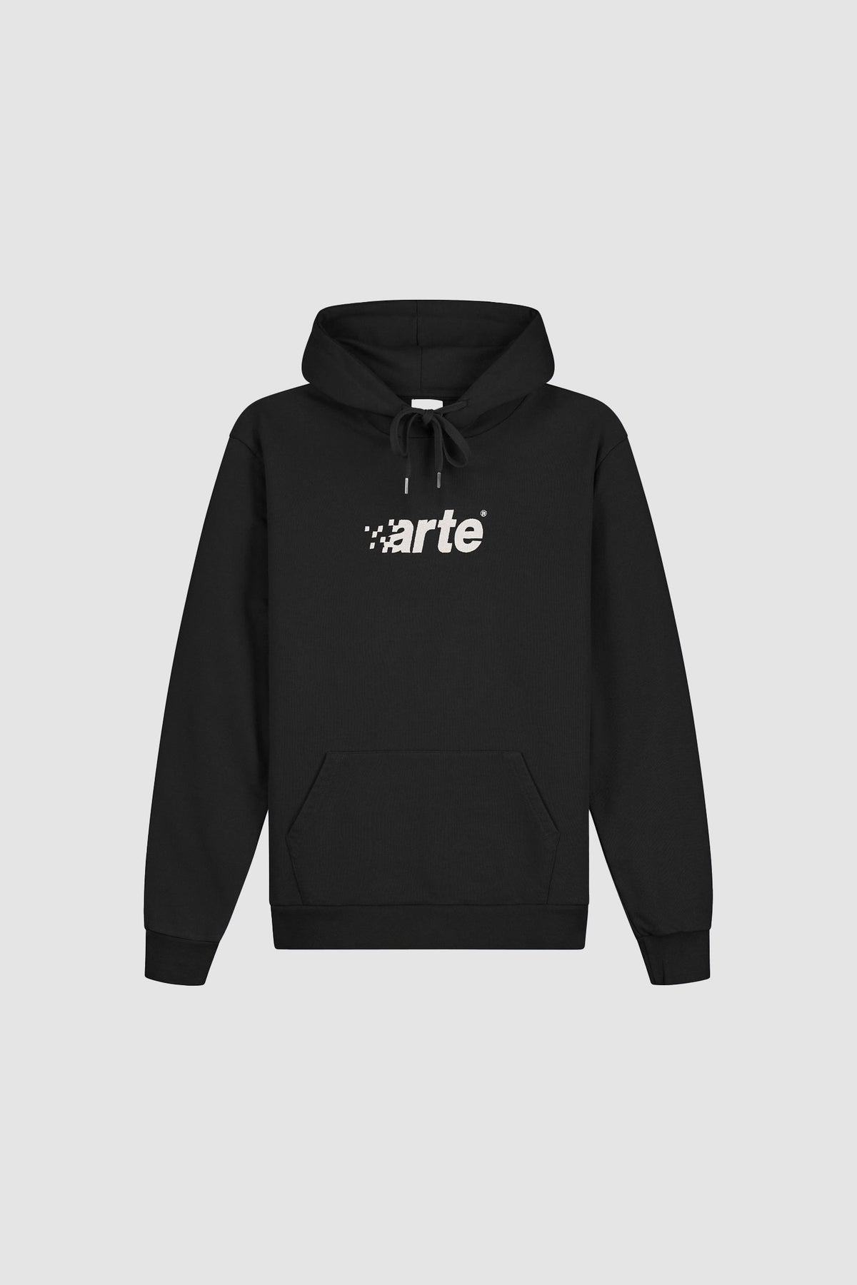Sweat à capuche Harmon Pixel Logo - Noir