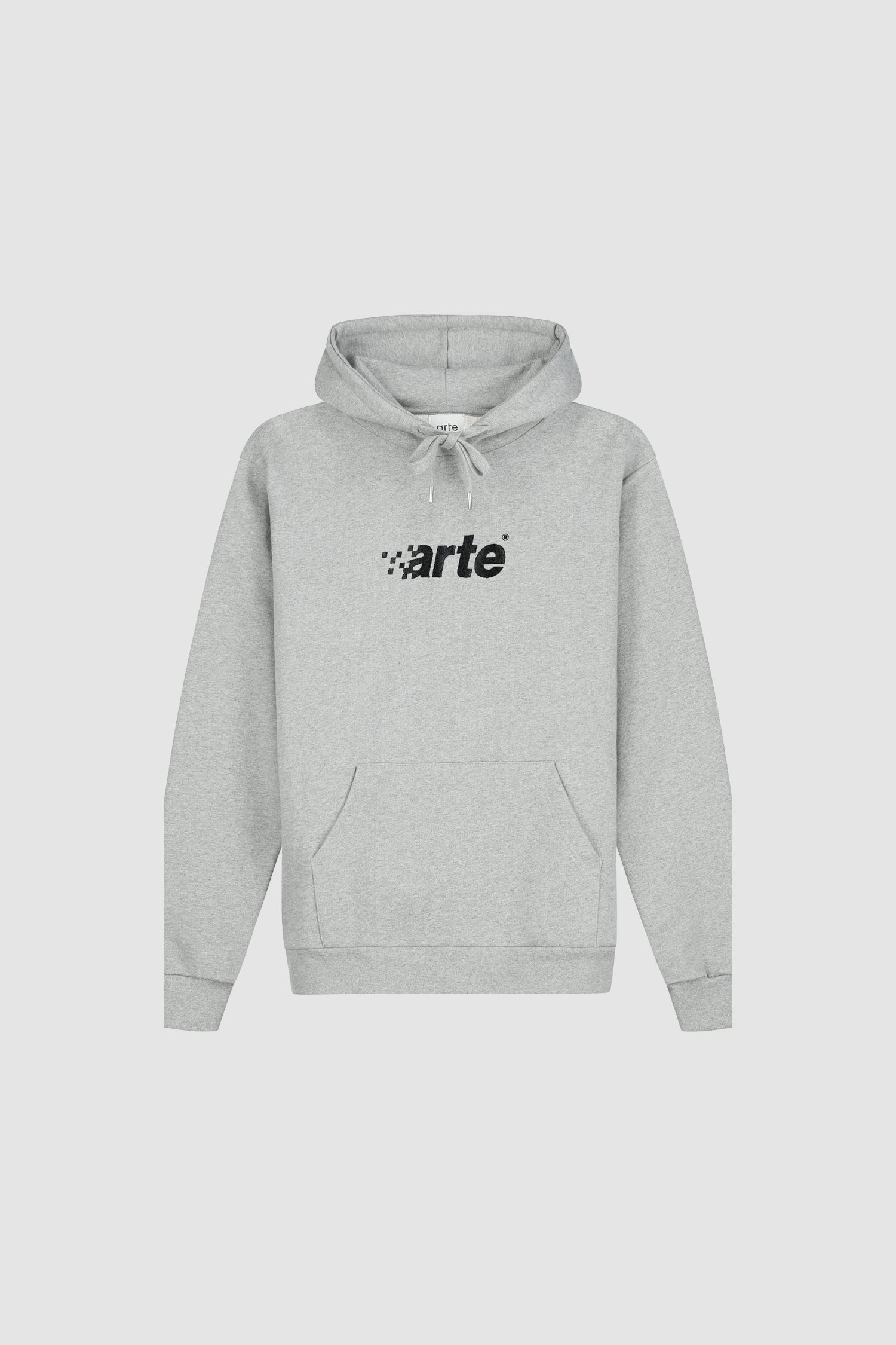 Sweat à capuche Harmon Pixel Logo - Gris
