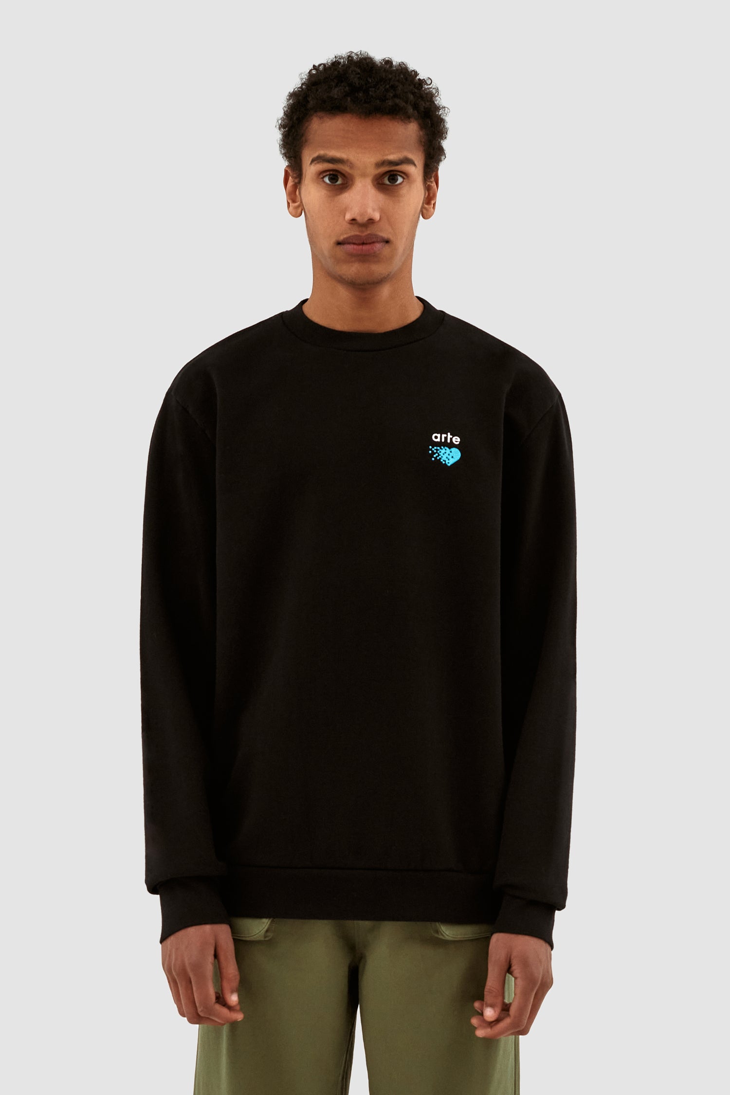 Pull Cohen Pixel Heart - Noir