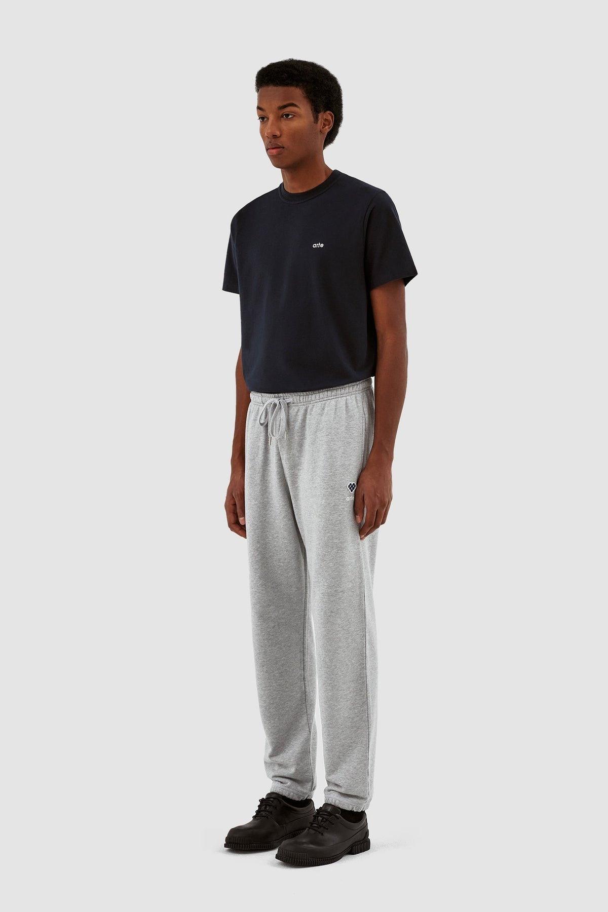 Pantalon Tristian Heart Patch - Gris