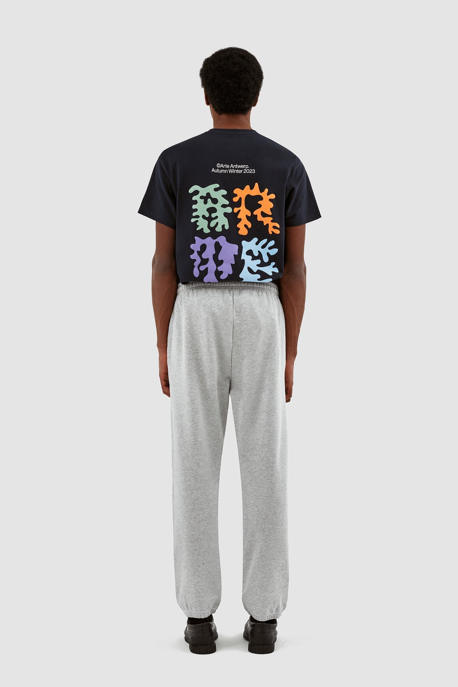 Pantalon Tristian Heart Patch - Gris