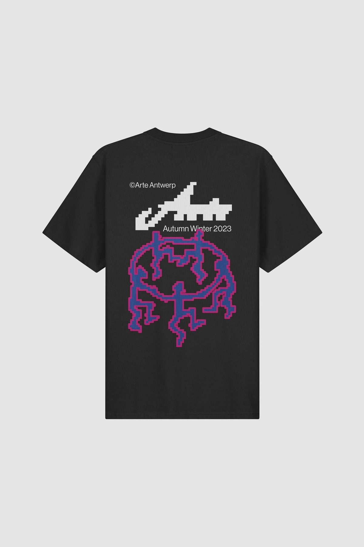 Tommy Back T-shirt Pixel Dancers - Noir
