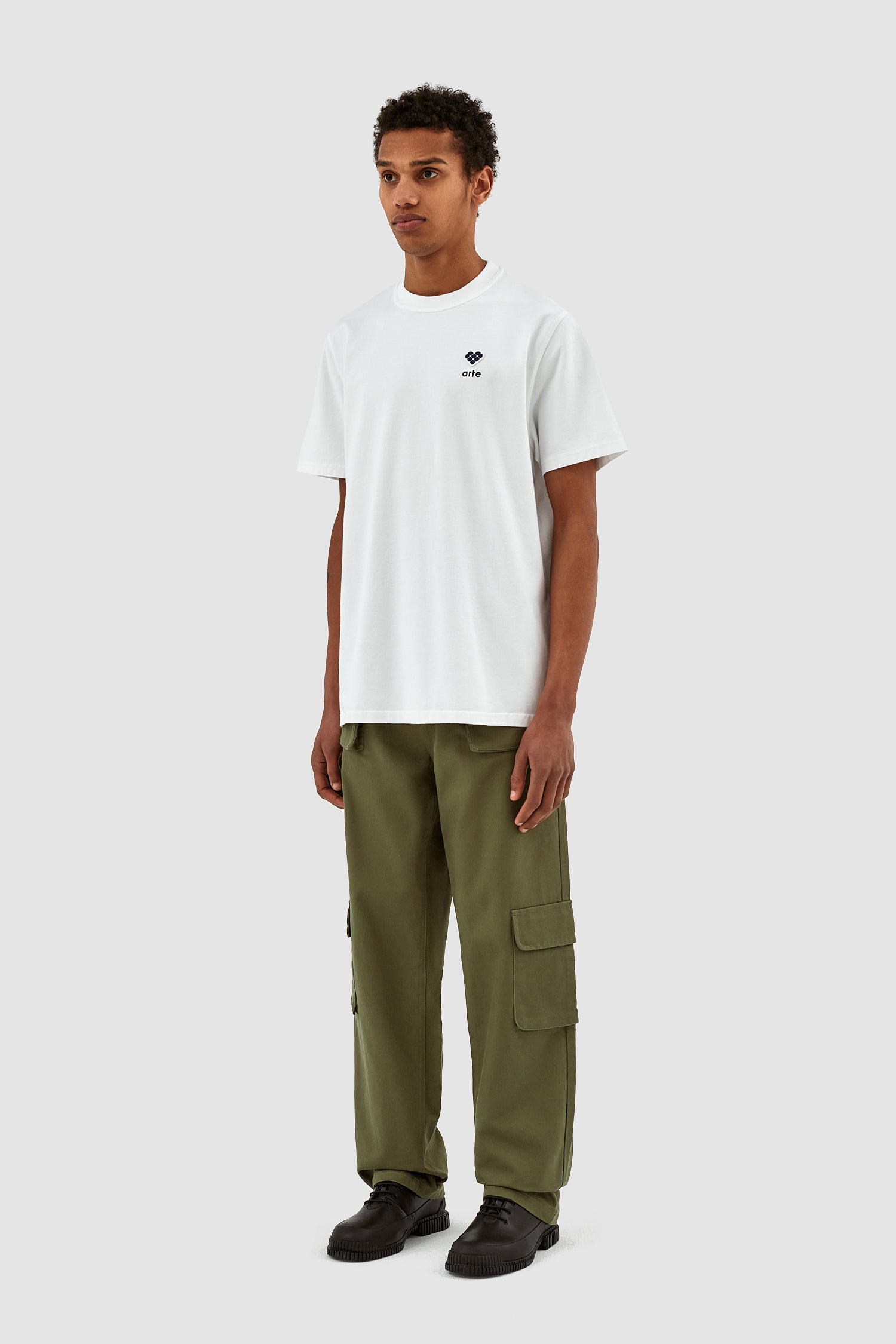Tommy Heart Patch T-shirt - Blanc