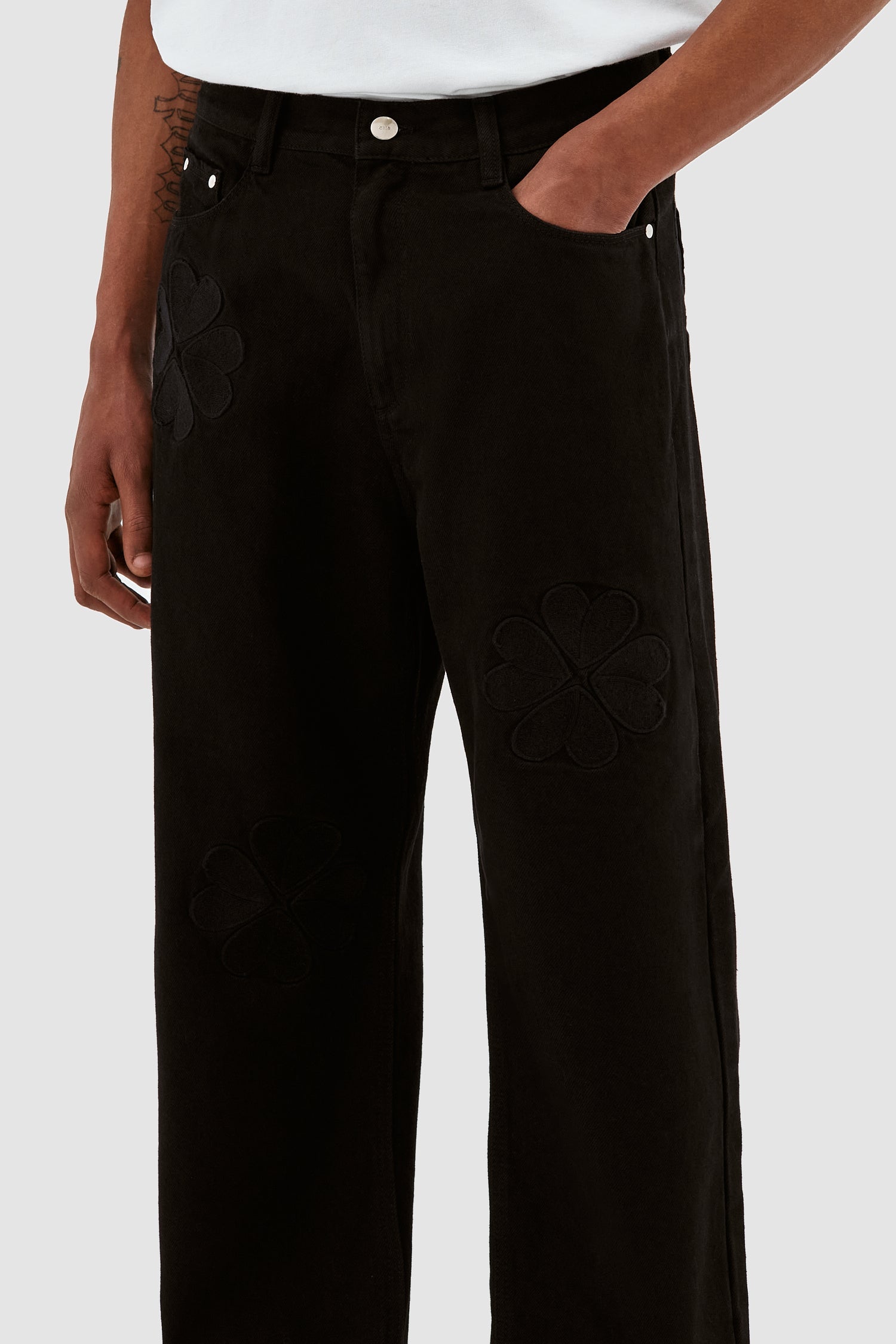 Paul Clover Pantalon - Noir
