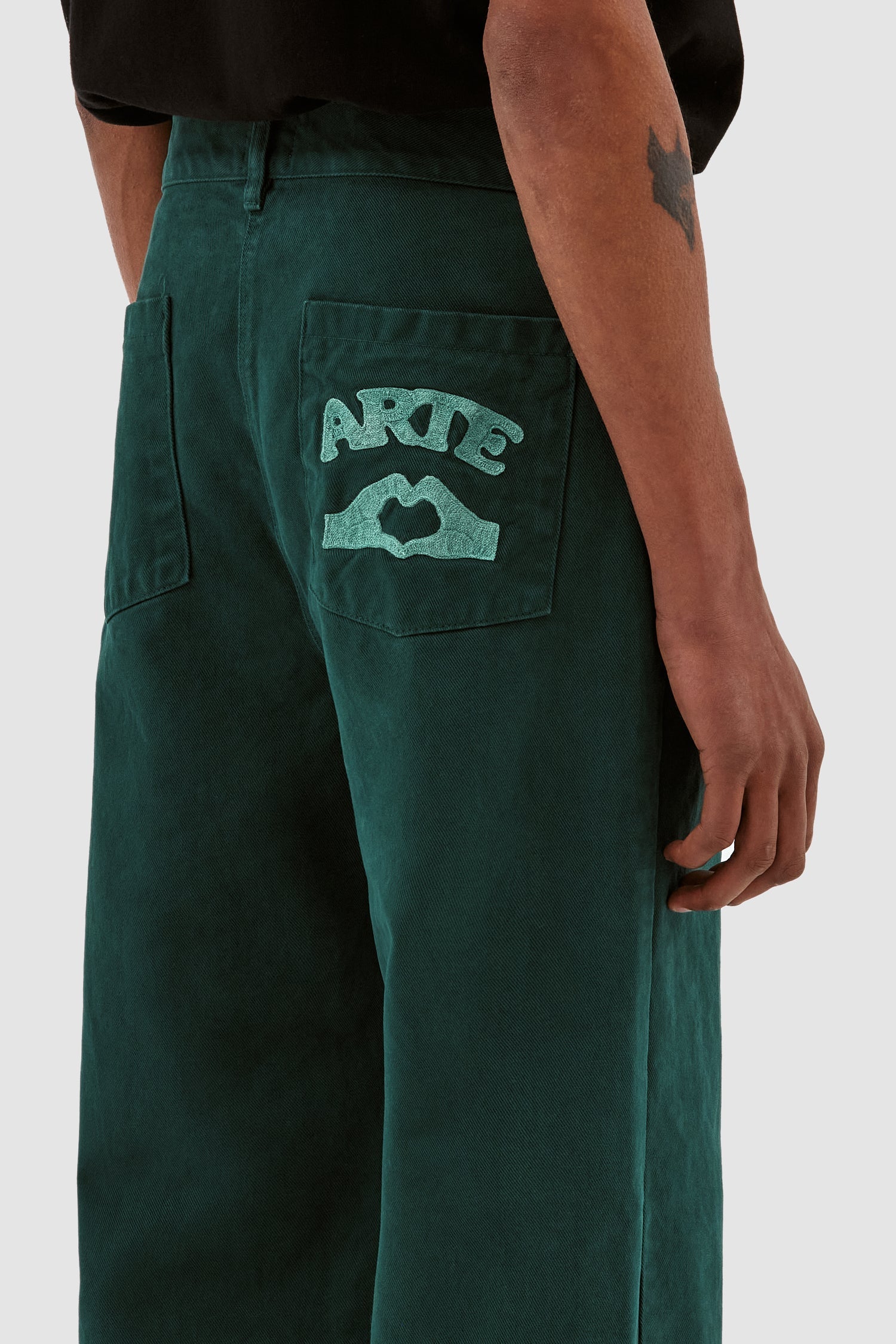 Pantalon Paul Pocket Logo - Vert