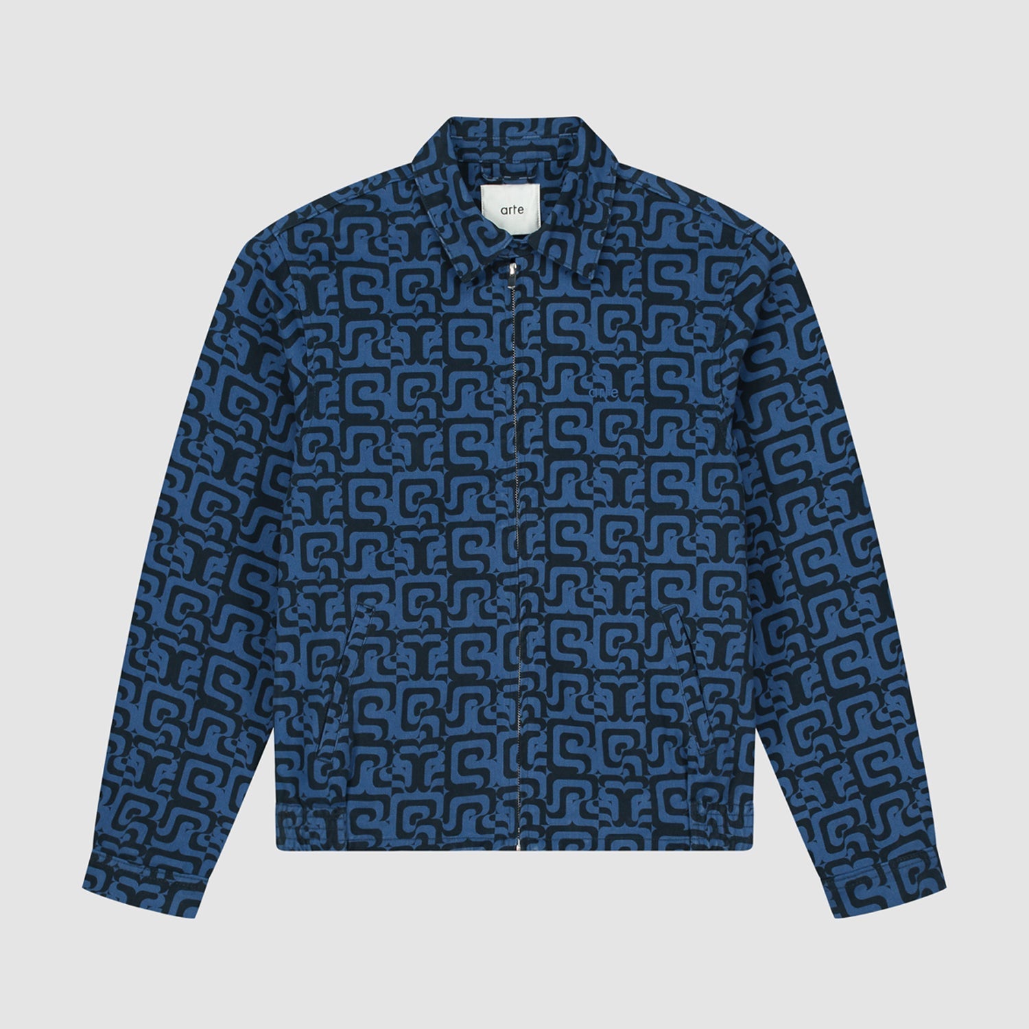Veste Jones Allover - Marine/Bleu