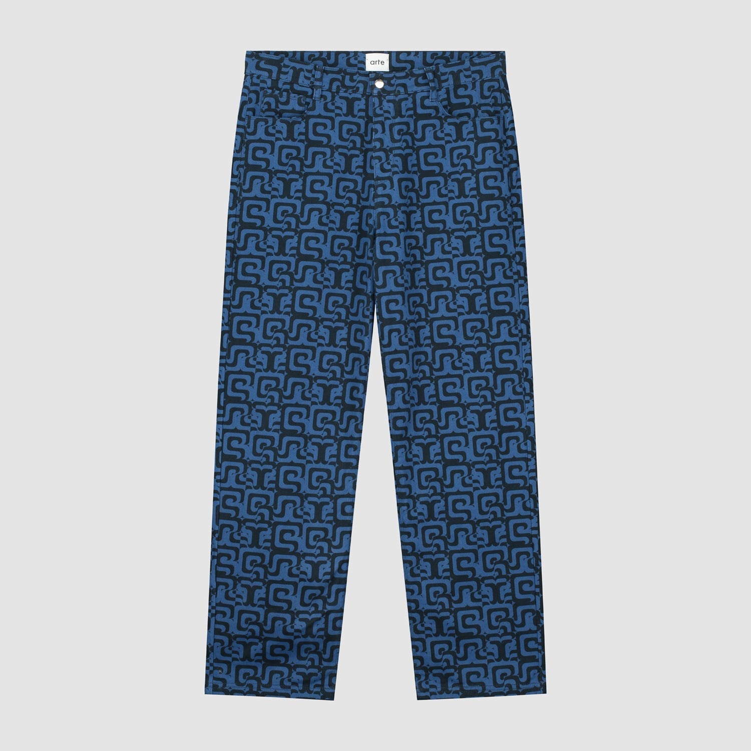 Pantalon Jonas Allover - Marine/Bleu